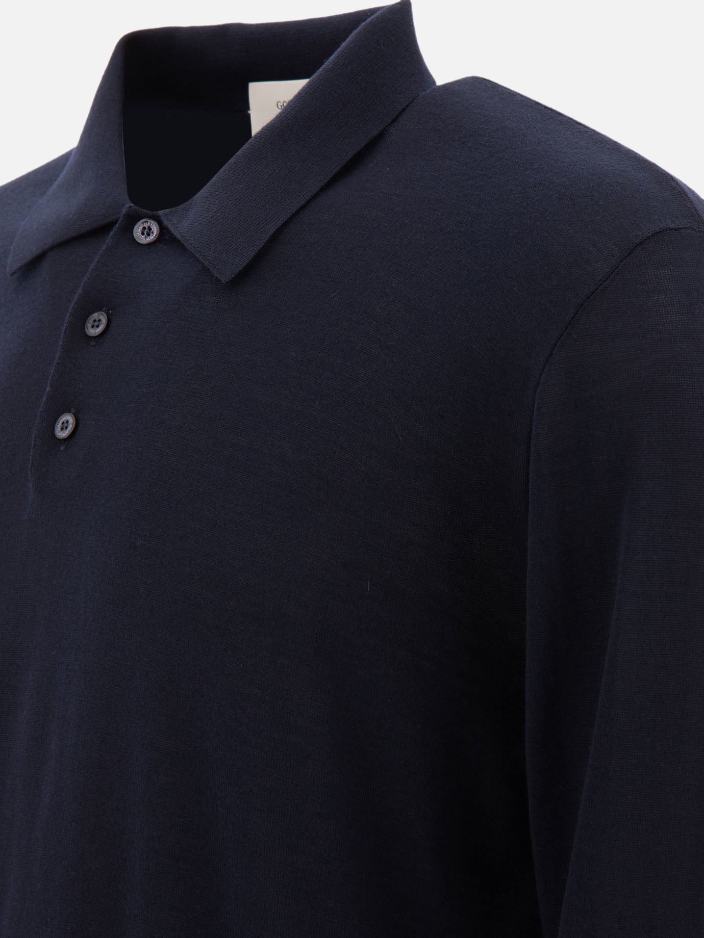 "Gregory" wool polo shirt