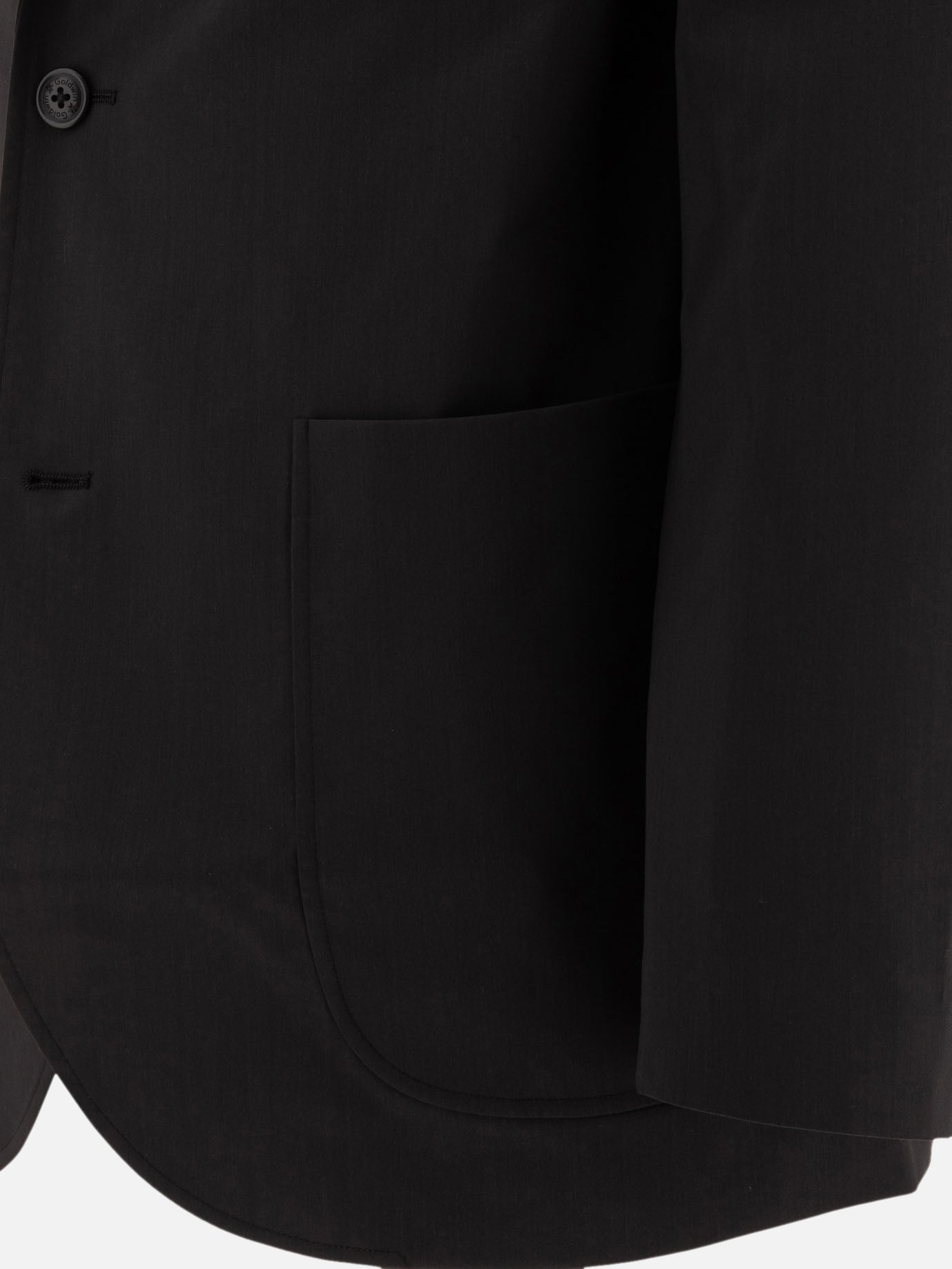 Goldwin "Wool Blend Twill 2B" blazer Black