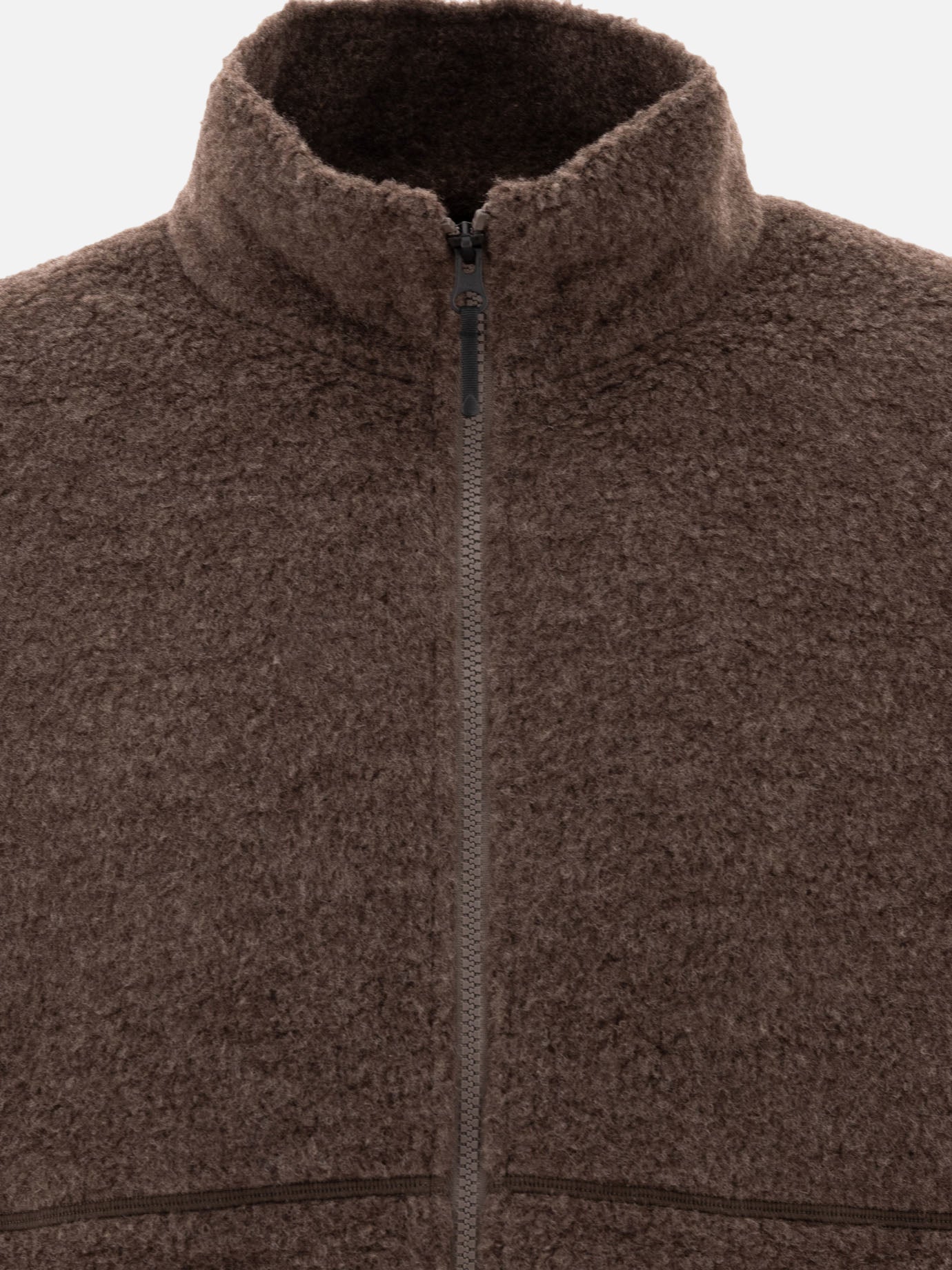 Fleece jackets Solid colour  Brown - Goldwin Men | PDP | VIETTI Online Store | Zoom-Modal_3
