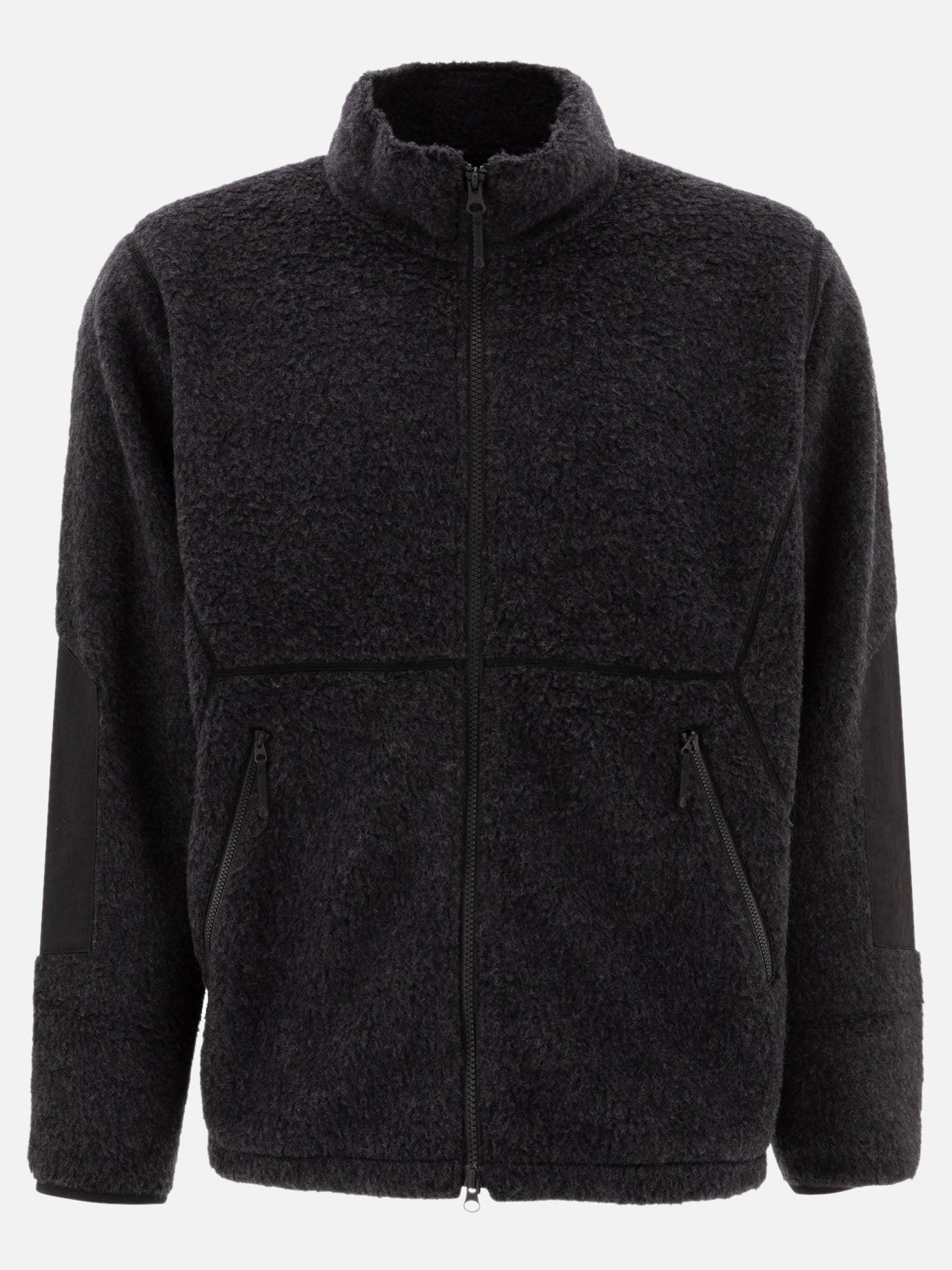 Fleece jackets Solid colour  Grey - Goldwin Men | PDP | VIETTI Online Store | thumbnail