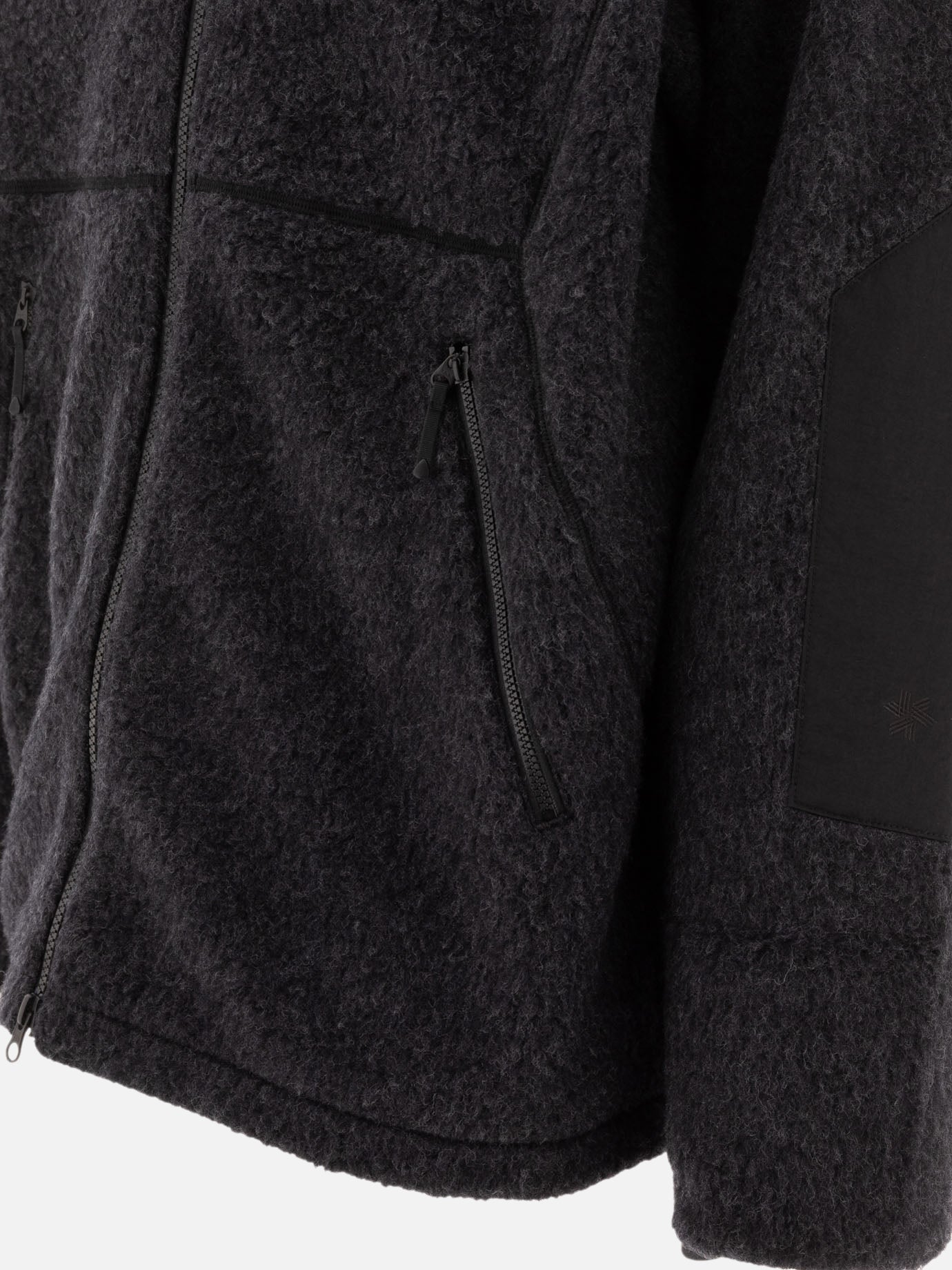 Fleece jackets Solid colour  Grey - Goldwin Men | PDP | VIETTI Online Store | Zoom-Modal_4
