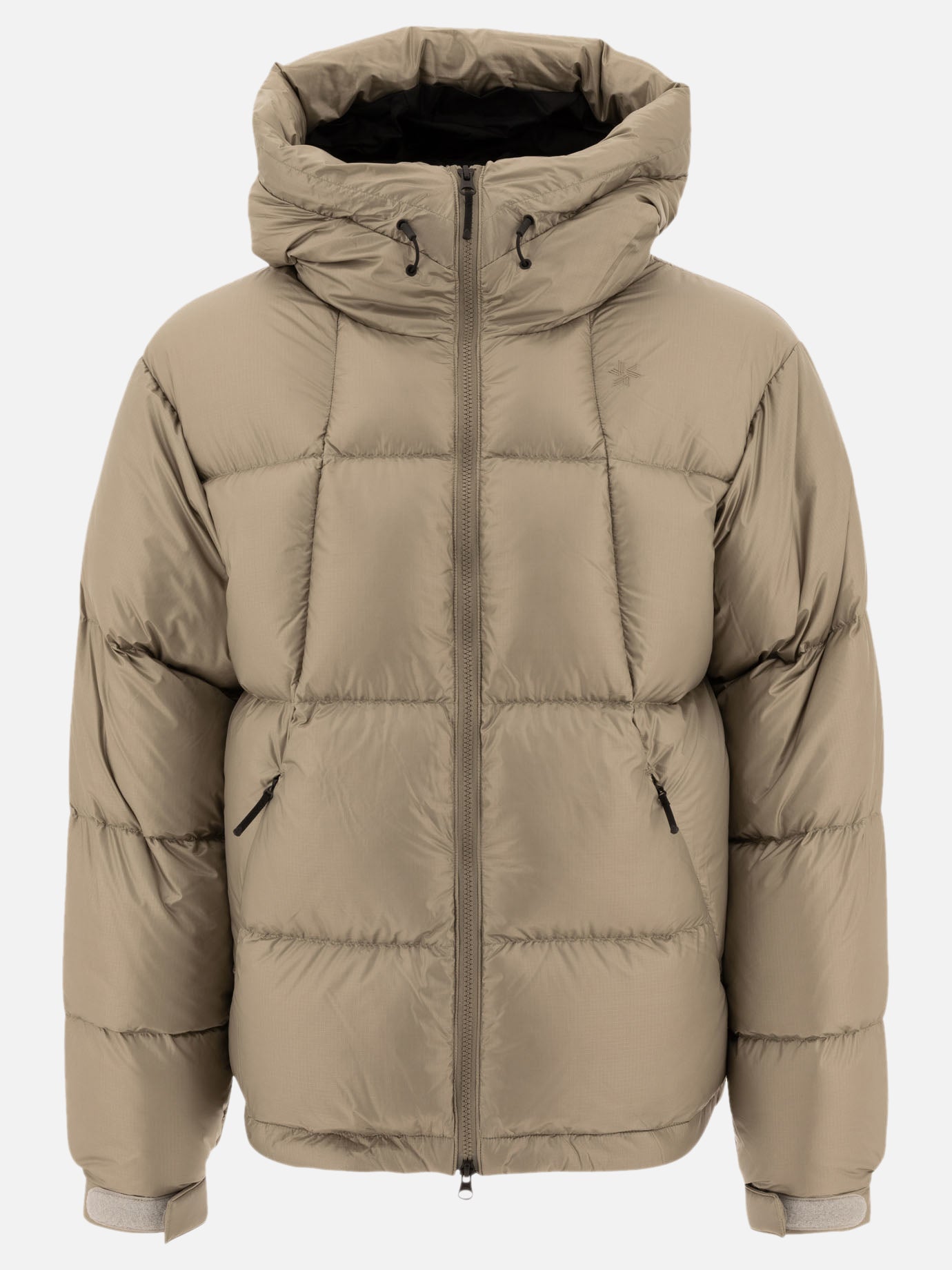 Down jackets Solid colour  Beige - Goldwin Men | PDP | VIETTI Online Store | Zoom-Modal
