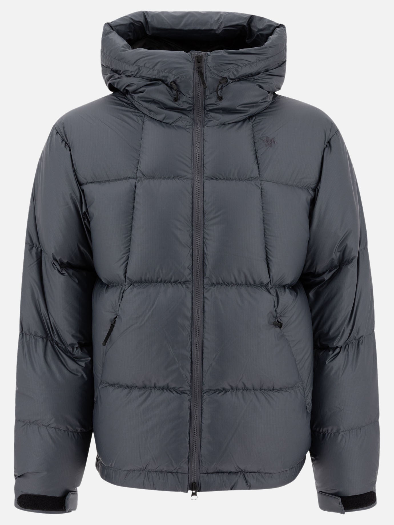 Down jackets Solid colour  Grey - Goldwin Men | PDP | VIETTI Online Store | Zoom-Modal
