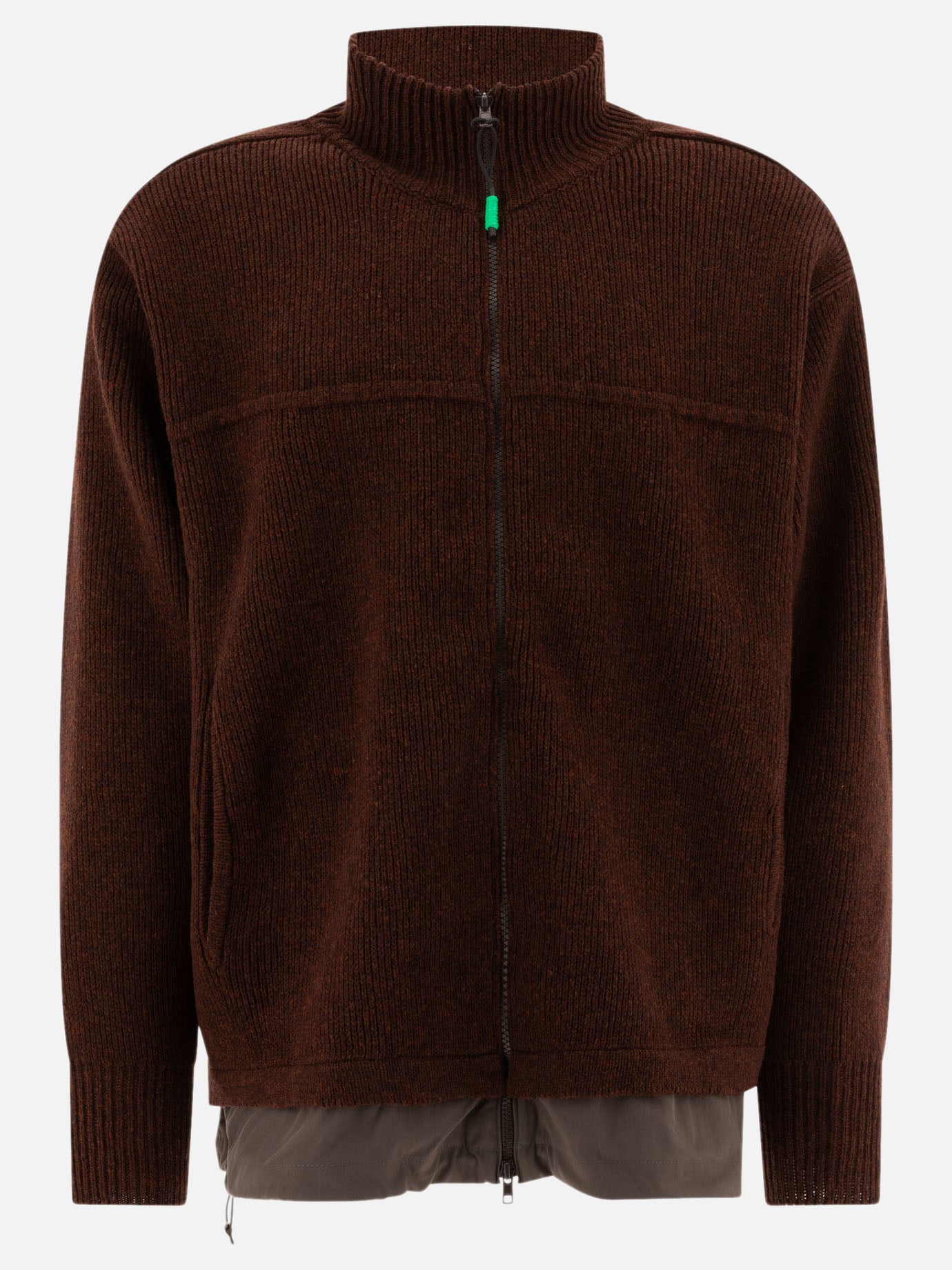 Quilted & Utility Jackets Solid colour  Brown - Gr10K Men | PDP | VIETTI Online Store | thumbnail