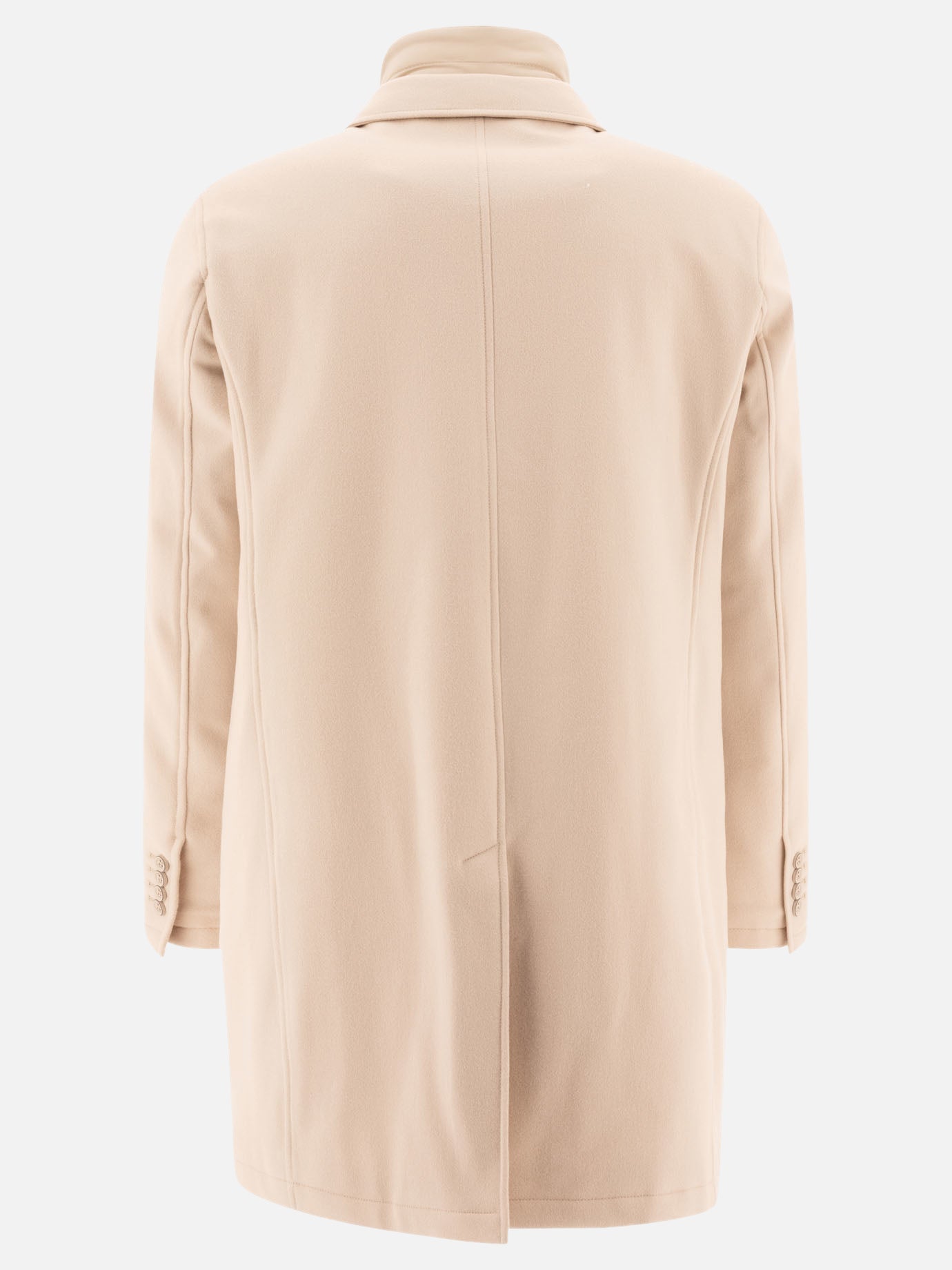 Long coats Solid colour  Beige - Herno Men | PDP | VIETTI Online Store | Zoom-Modal_2
