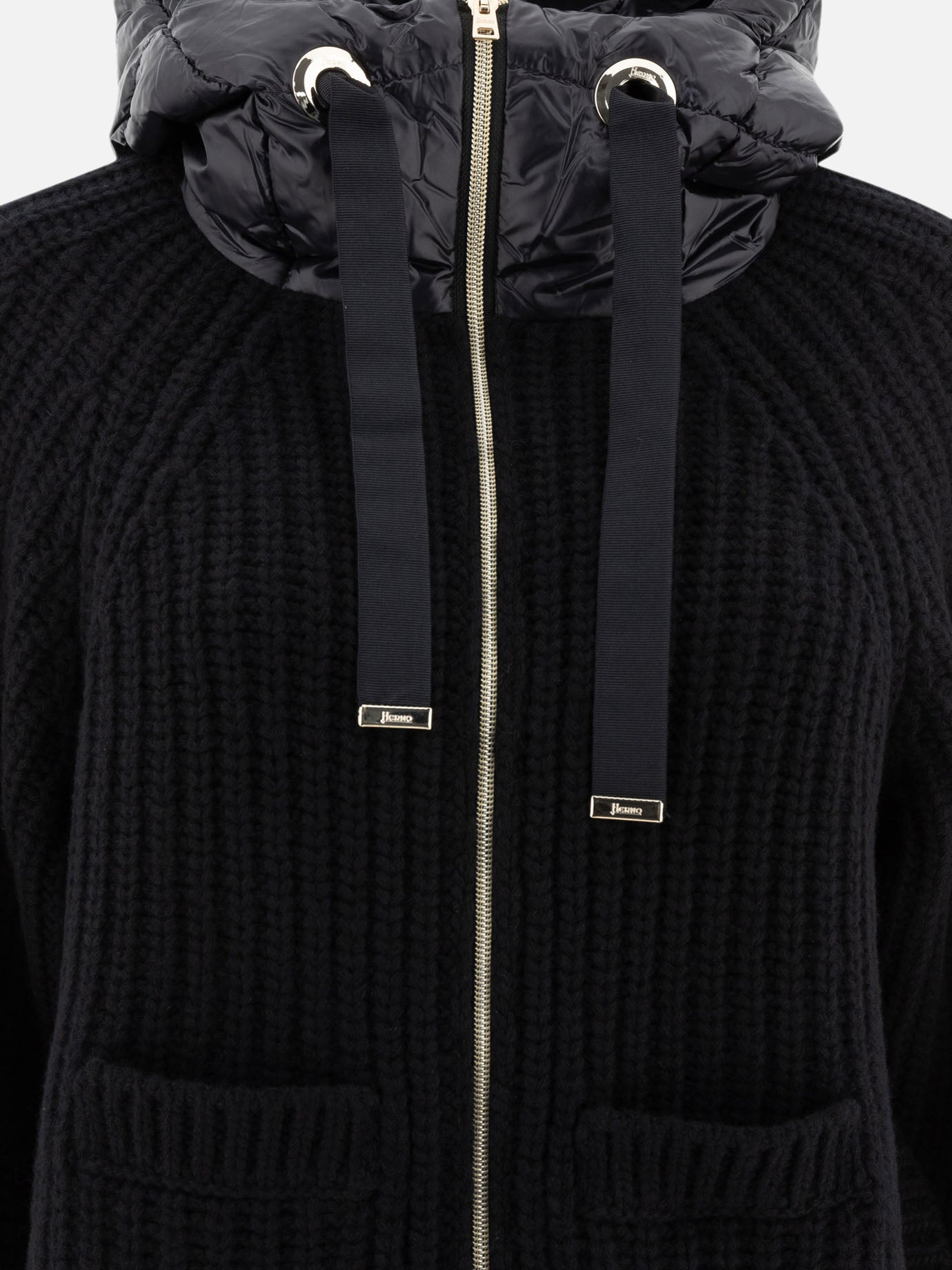 Down jackets Solid colour  Black - Herno Women | PDP | VIETTI Online Store | thumbnail_3