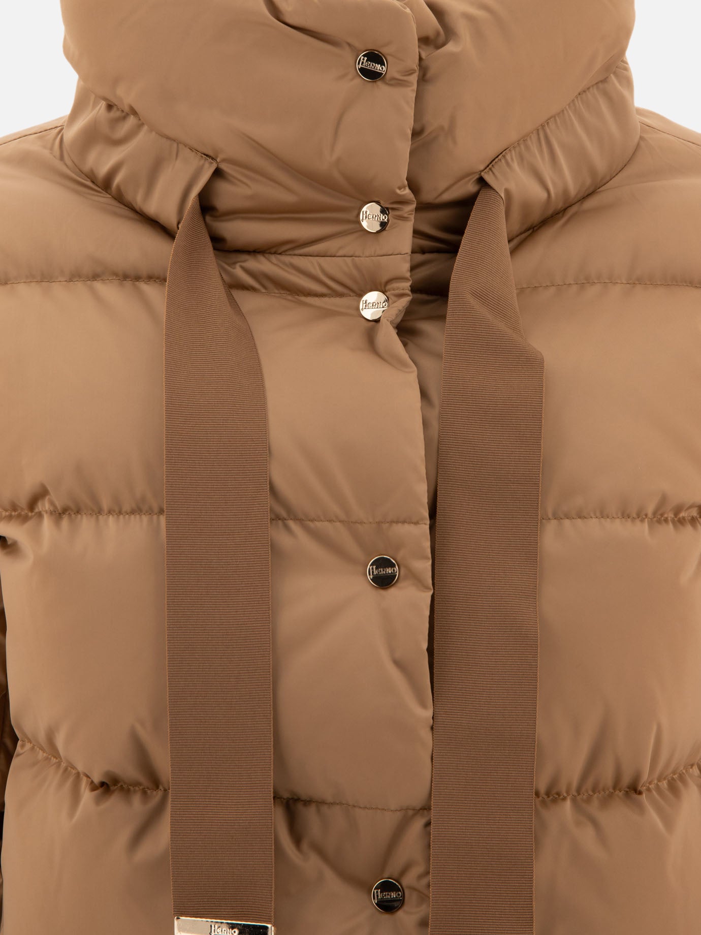 Down jackets Solid colour  Brown - Herno Women | PDP | VIETTI Online Store | Zoom-Modal_3
