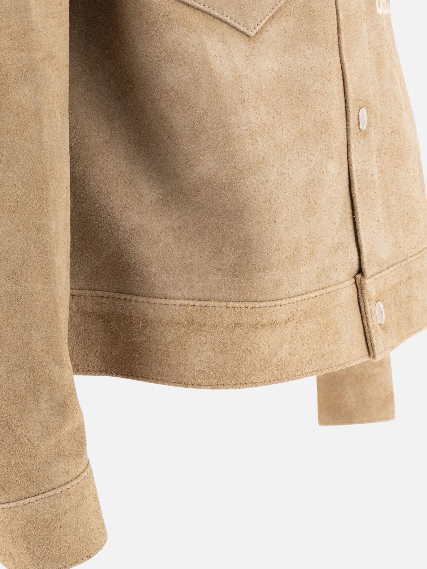 Human Made Suede leather jacket 13552043_L Beige thumbnail_4