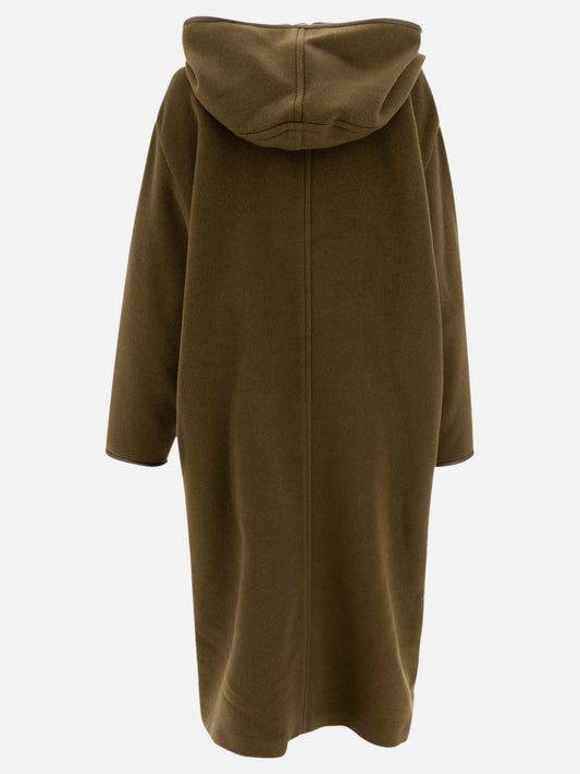Long coats Solid colour  Brown - Isabel Marant Women | PLP | VIETTI Online Store | 2
