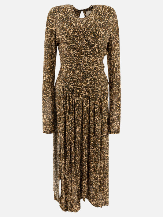 Isabel Marant "Zeidi" dress Brown