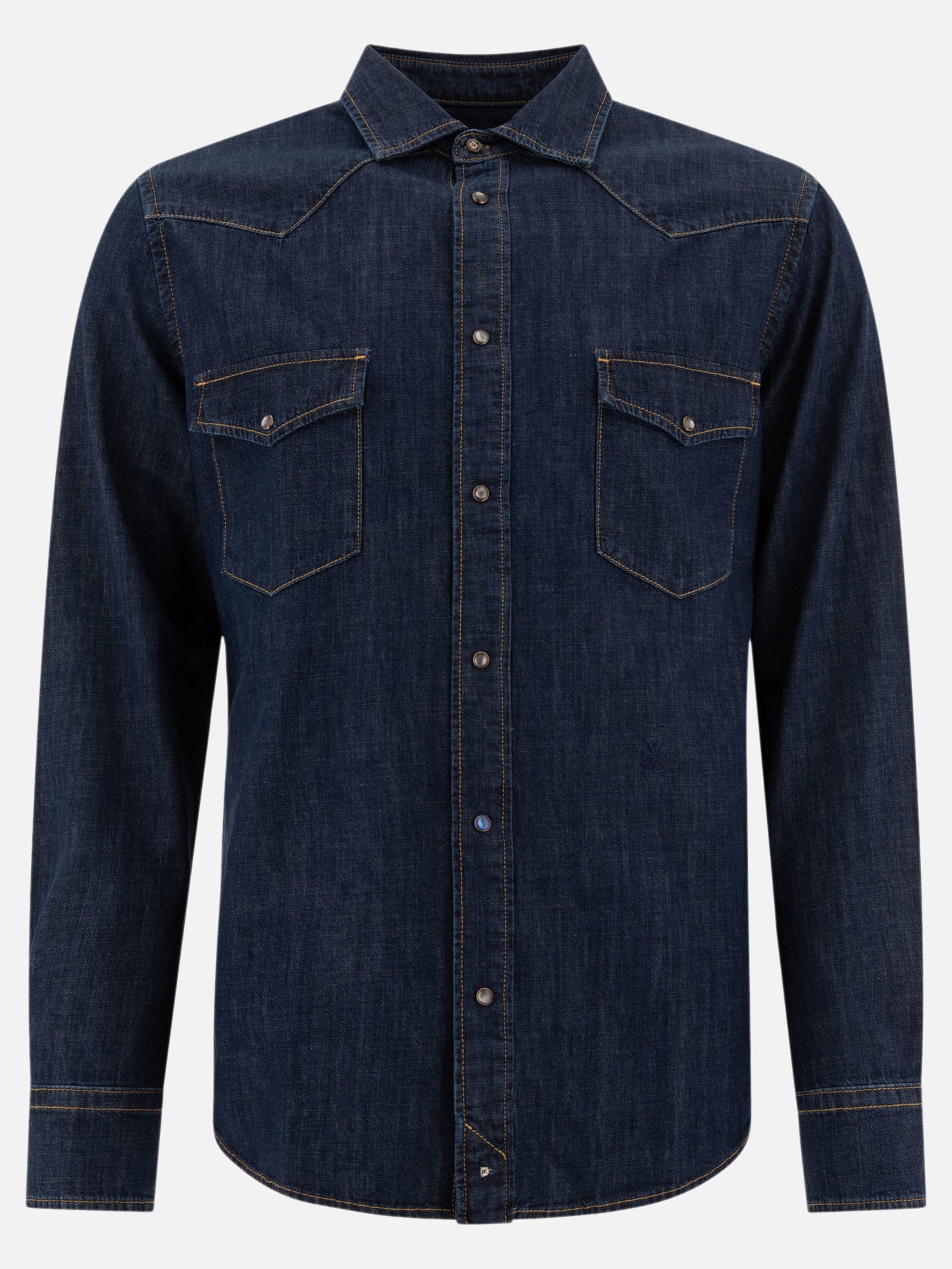 Jacob Cohën Western denim shirt Blue