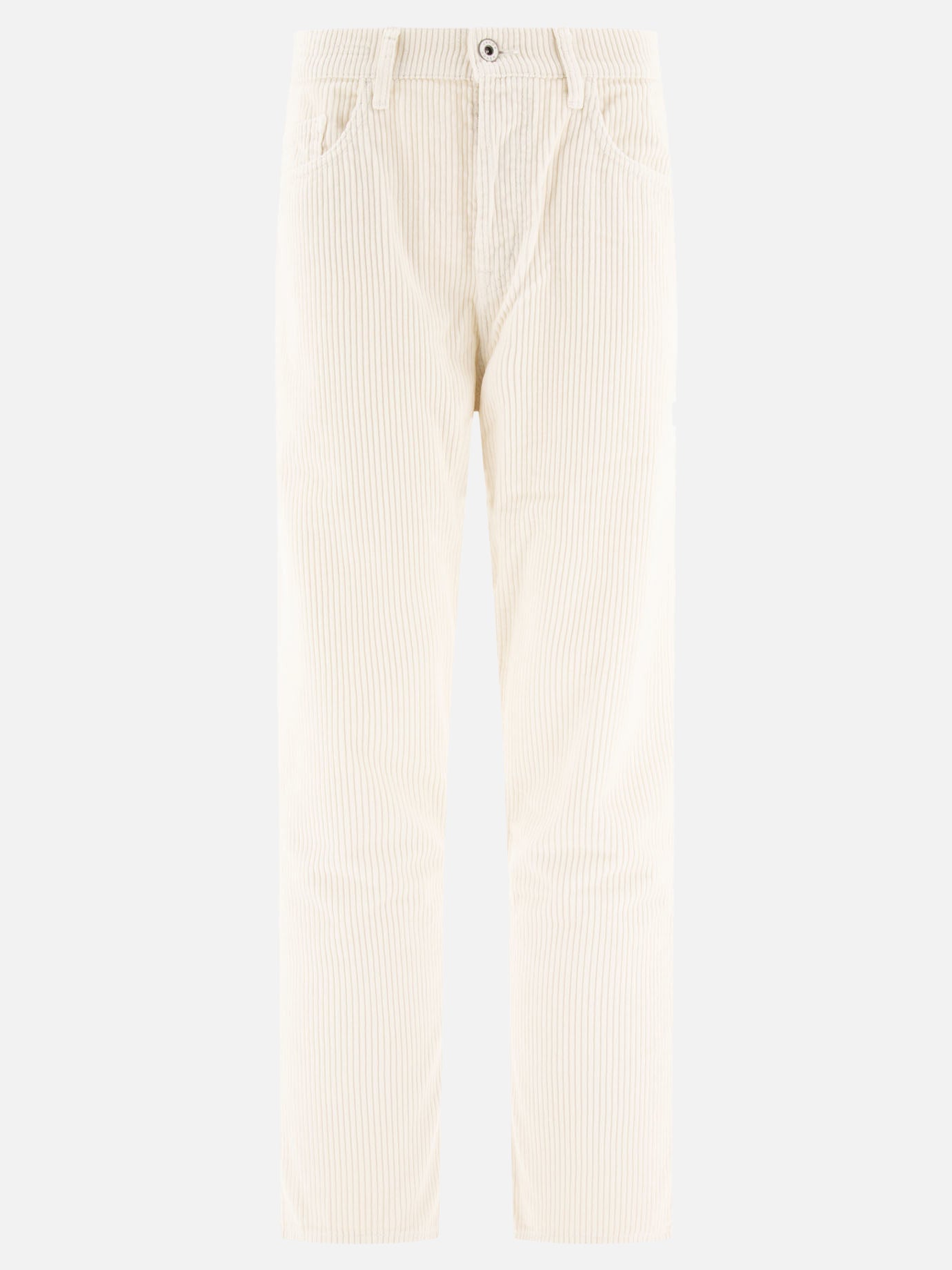 Jacob Cohën "Gigi Over" corduroy trousers White