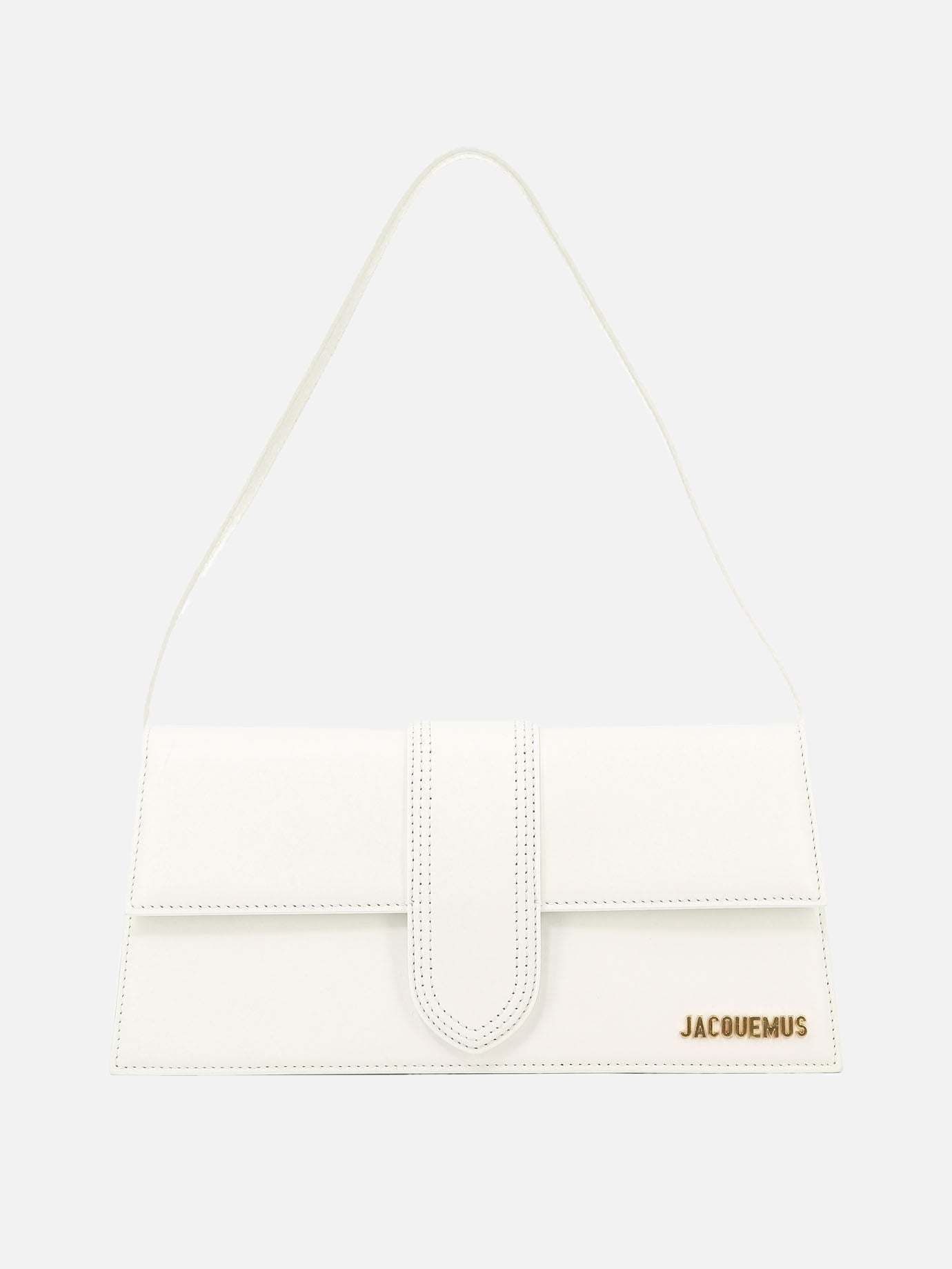 Jacquemus "Le Bambino long" shoulder bag White