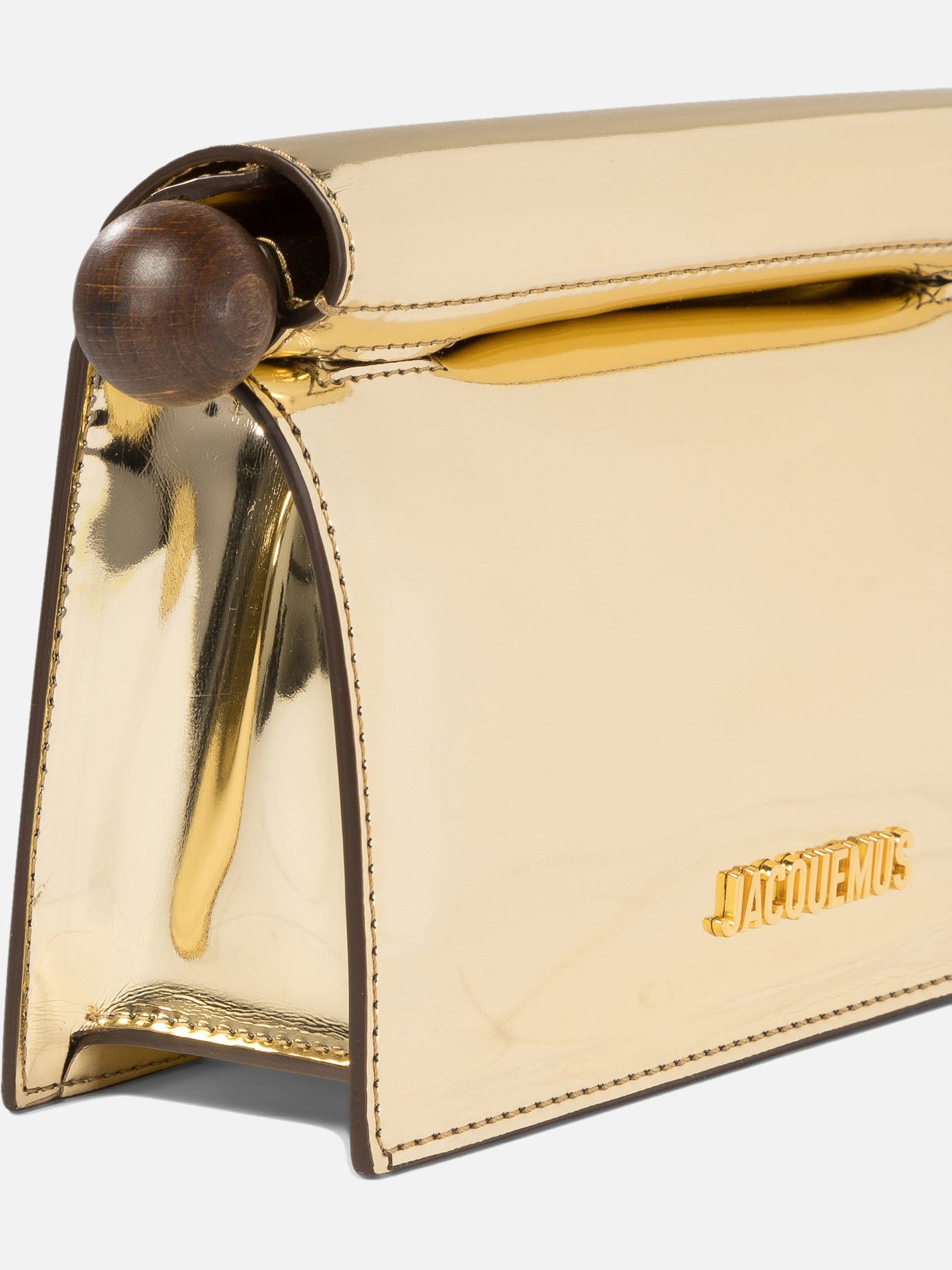 Jacquemus "La Petite Pochette Rond Carré" clutch Gold