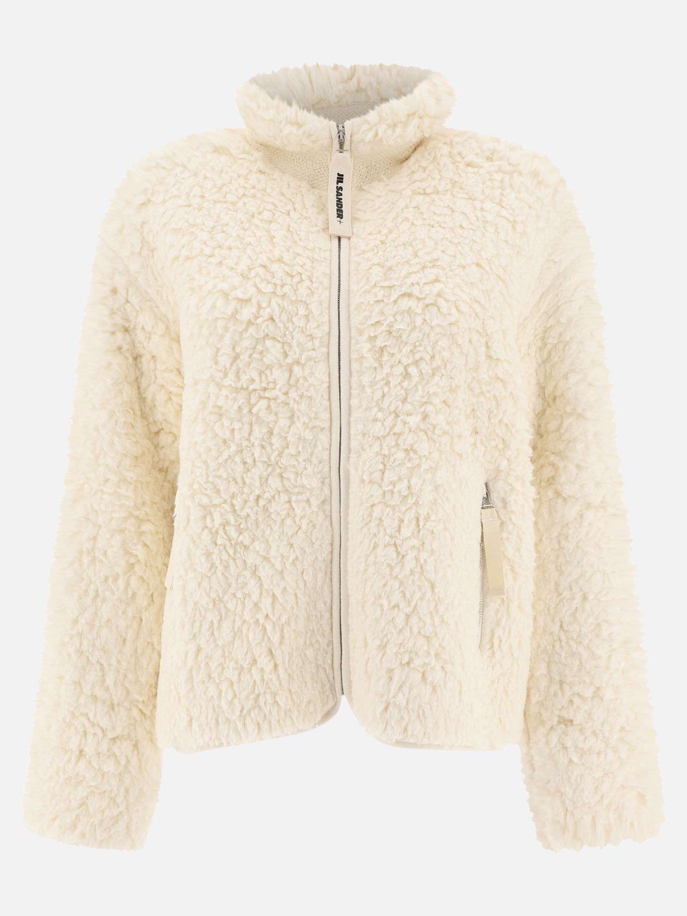 Giacche shearling Solid colour  Bianco - Jil Sander Donna | PDP | VIETTI Online Store | thumbnail