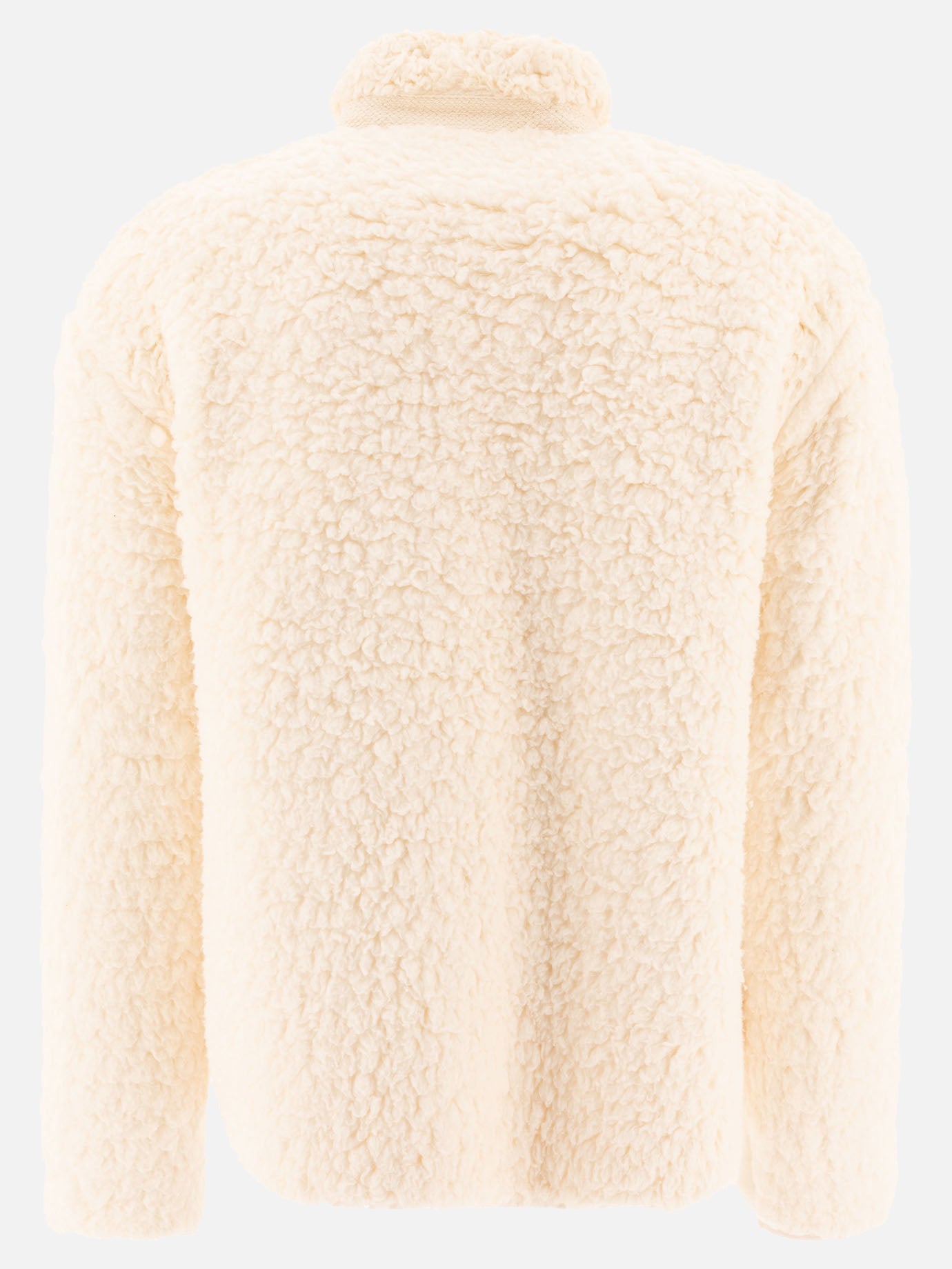 Fleece jackets Solid colour  White - Jil Sander Men | PDP | VIETTI Online Store | thumbnail_2