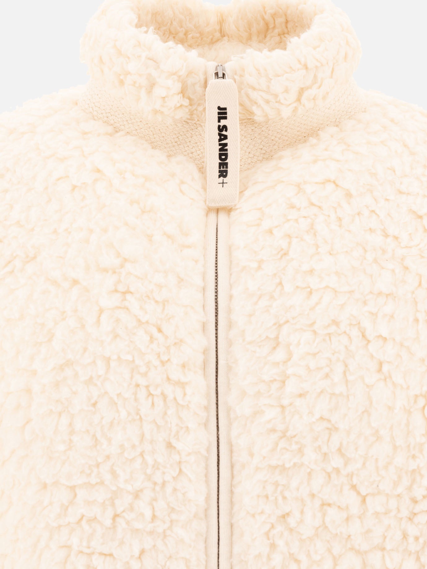 Fleece jackets Solid colour  White - Jil Sander Men | PDP | VIETTI Online Store | Zoom-Modal_3
