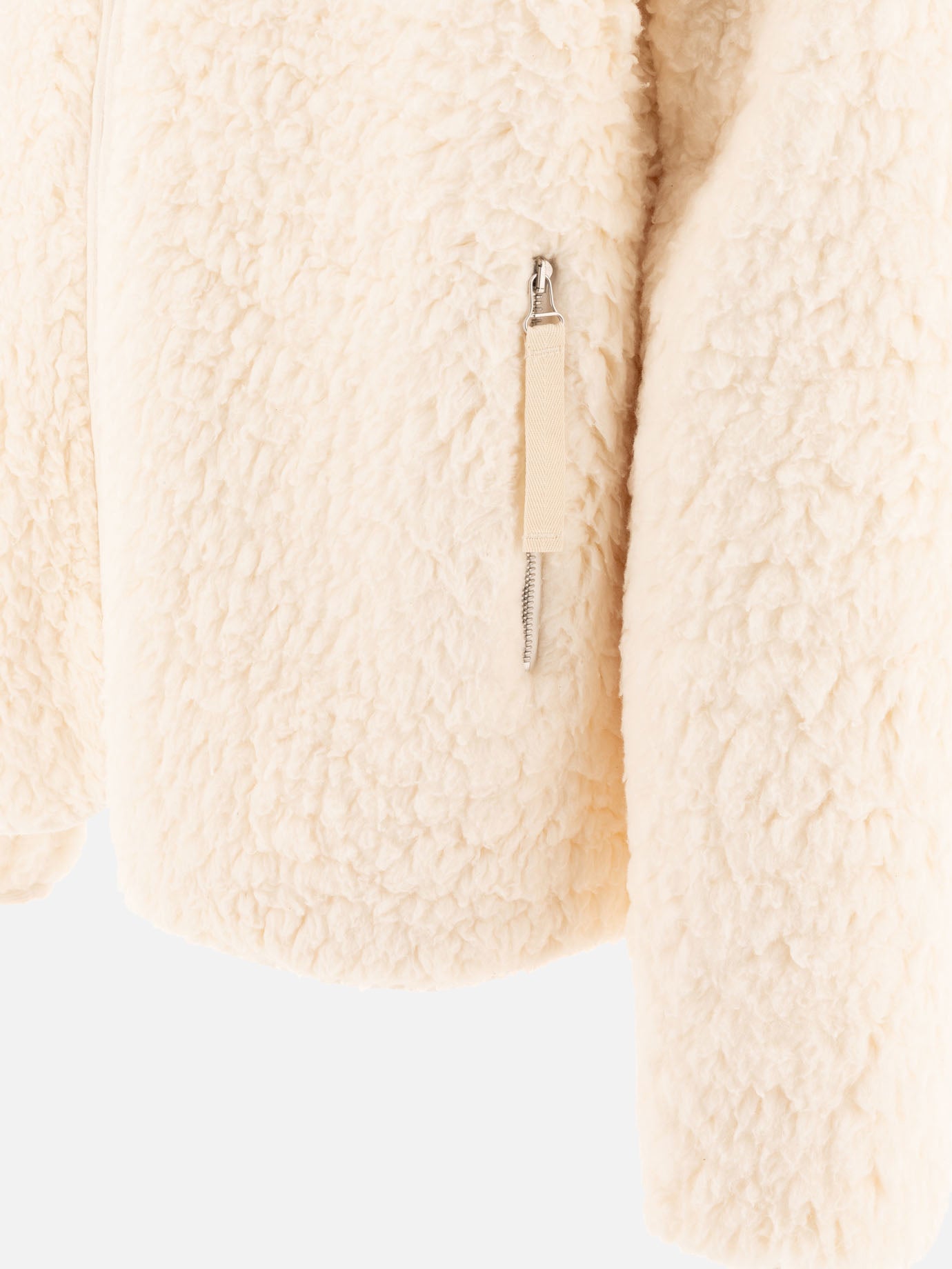Fleece jackets Solid colour  White - Jil Sander Men | PDP | VIETTI Online Store | Zoom-Modal_4
