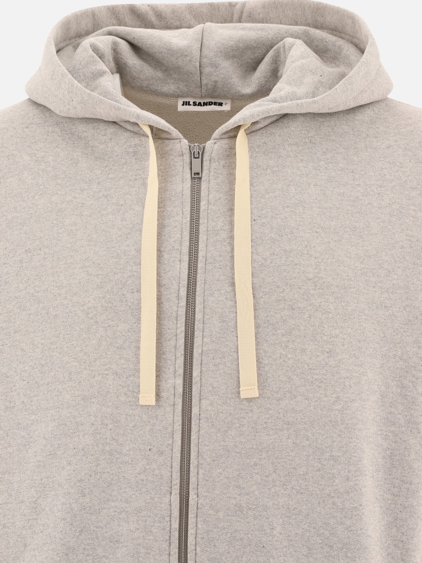 Full zip sweatshirts Solid colour  Grey - Jil Sander Men | PDP | VIETTI Online Store | thumbnail_3