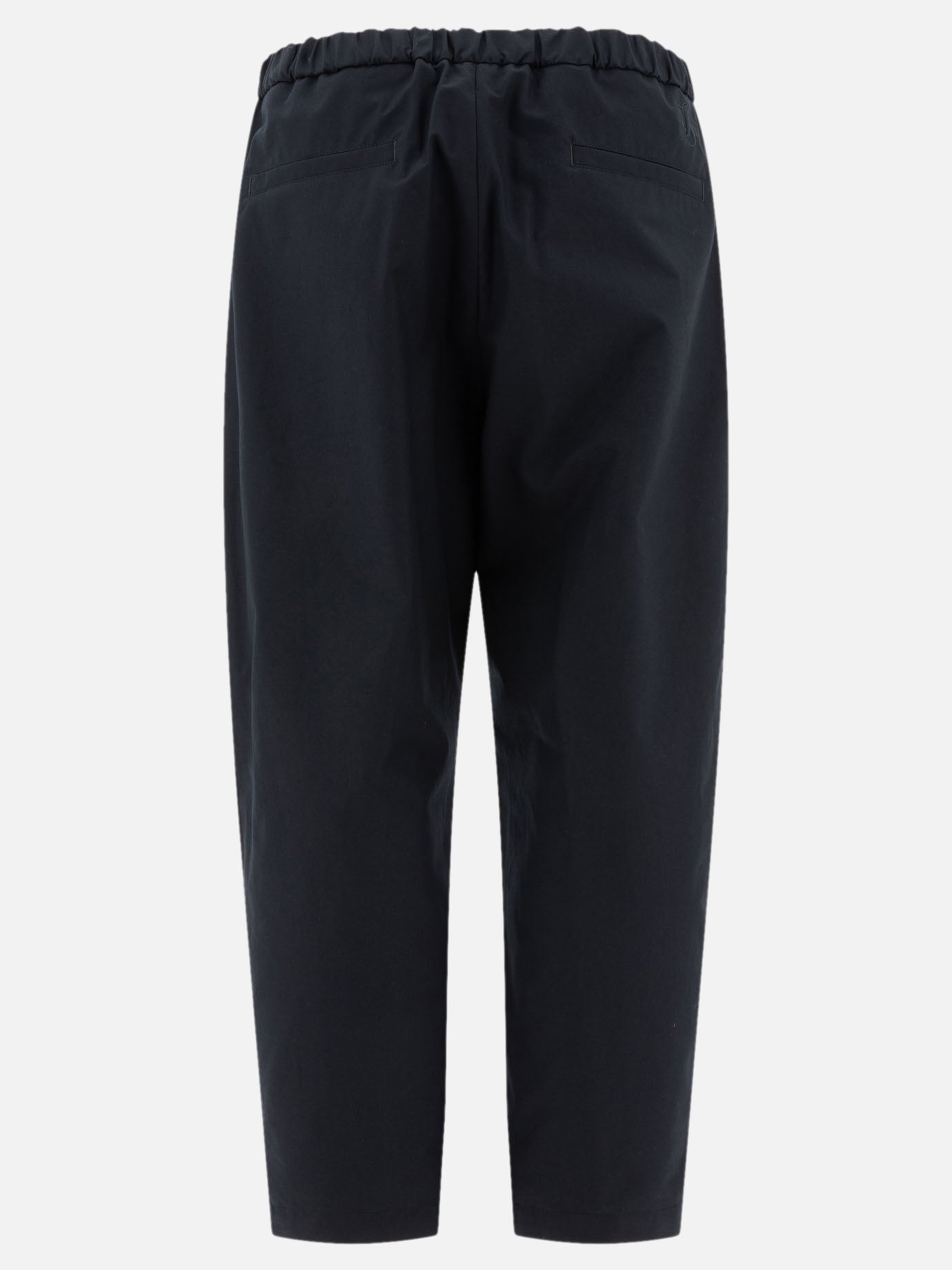 Jil Sander Trousers with elasticated waist Blue