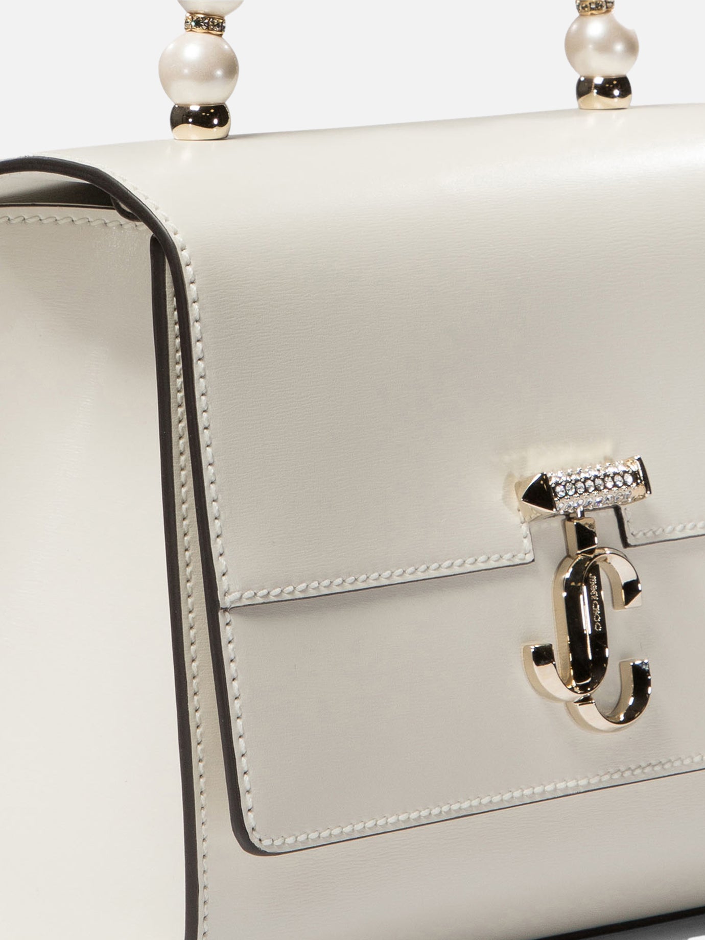 Small bags 100% calf leather  White - Jimmy Choo Women | PDP | VIETTI Online Store | Zoom-Modal_4
