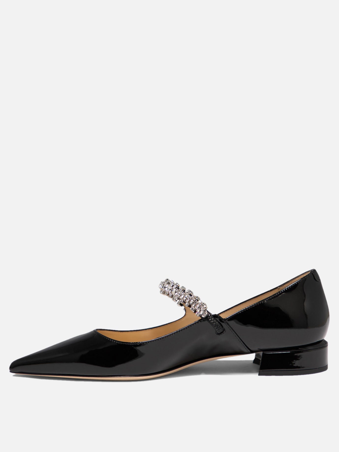 Mary Jane ballet flats 100% patent leather - 100% leather  Black - Jimmy Choo Women | PDP | VIETTI Online Store | Zoom-Modal_3
