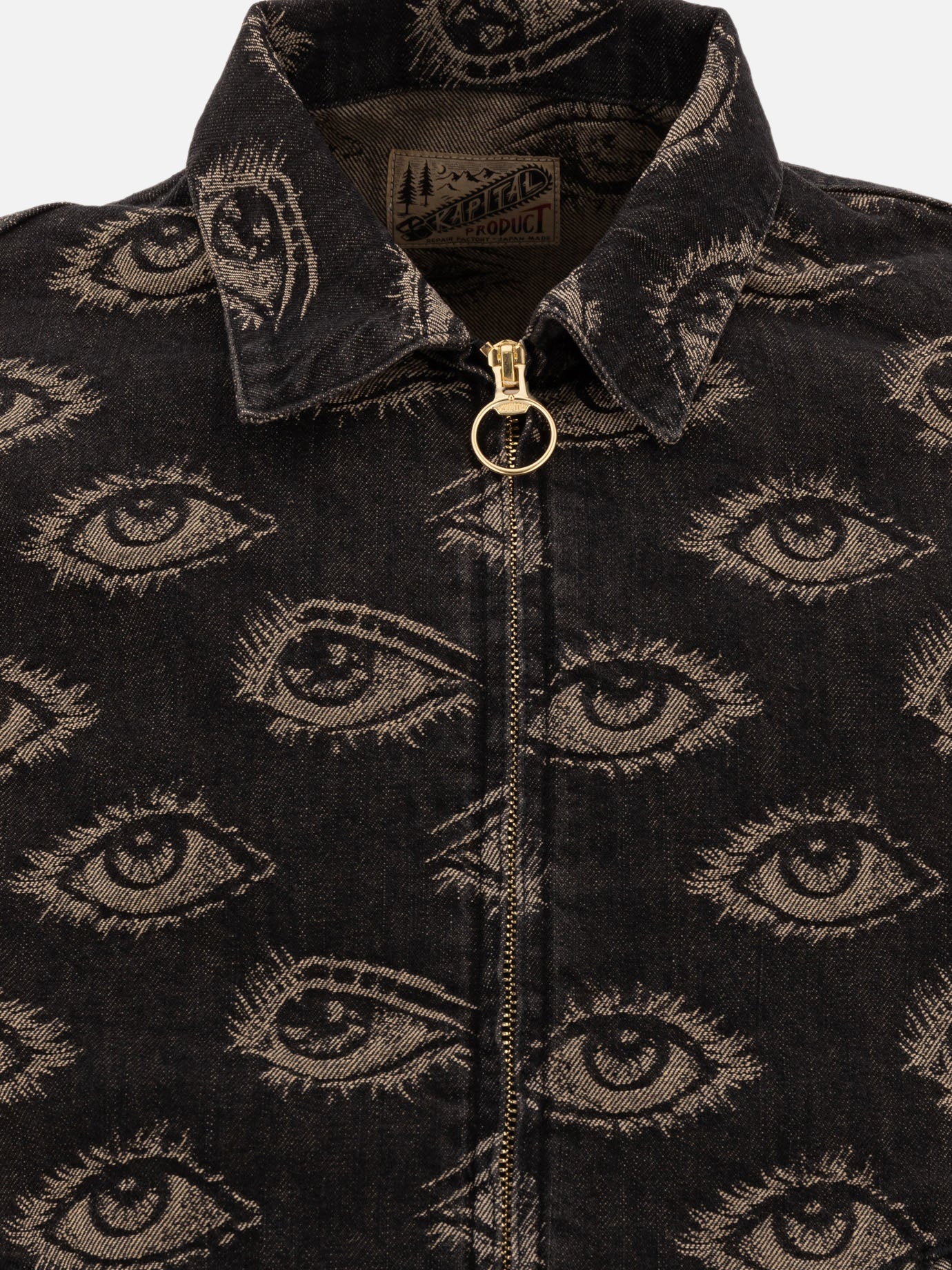 Denim jackets Print  Black - KAPITAL Men | PDP | VIETTI Online Store | Zoom-Modal_3
