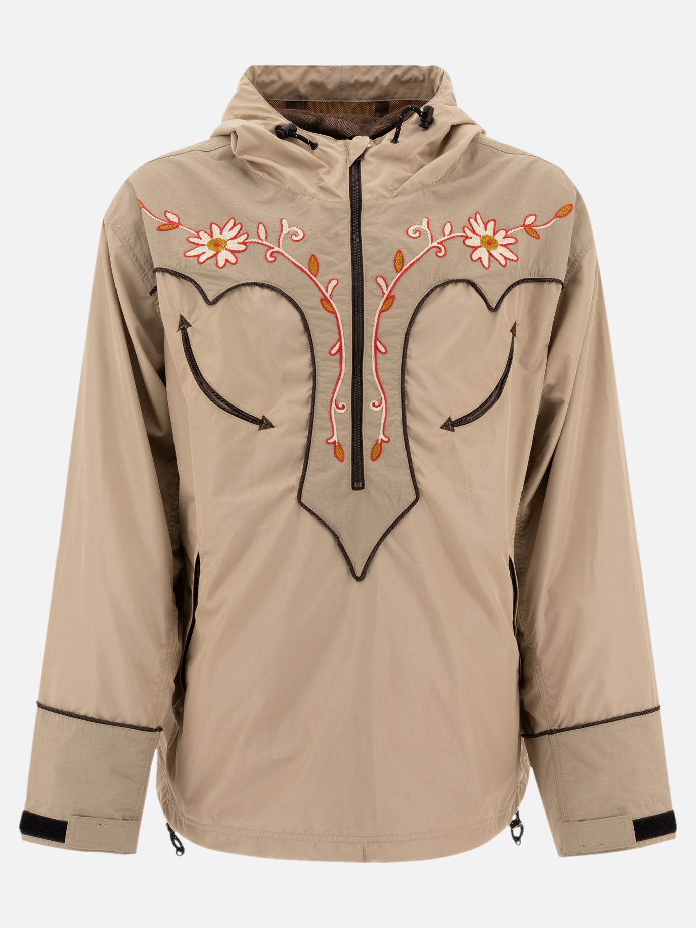 Giacche a vento Print  Beige - KAPITAL Uomo | PDP | VIETTI Online Store | Zoom-Modal
