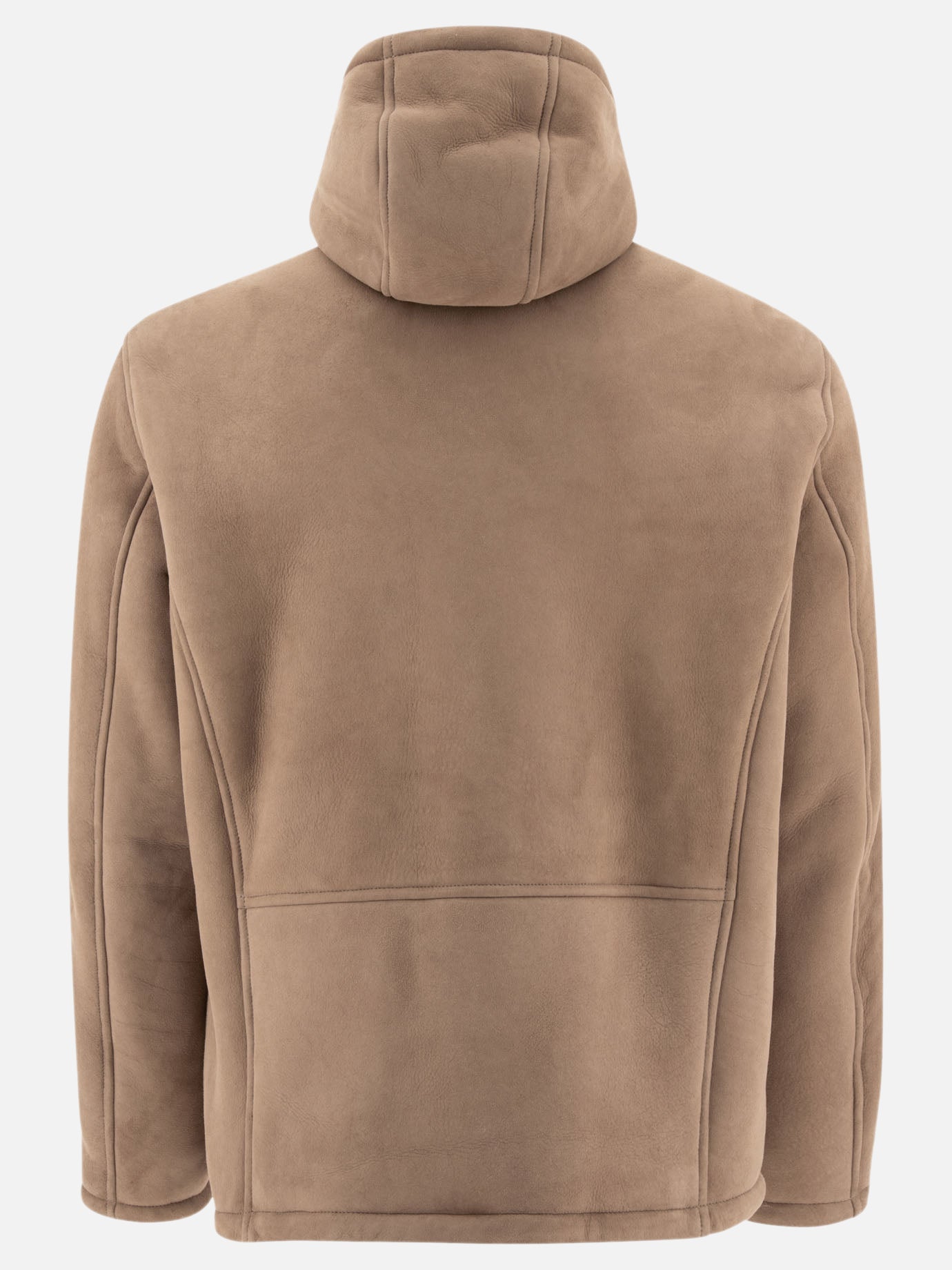 Leather jackets Solid colour  Beige - Lardini Men | PDP | VIETTI Online Store | Zoom-Modal_2
