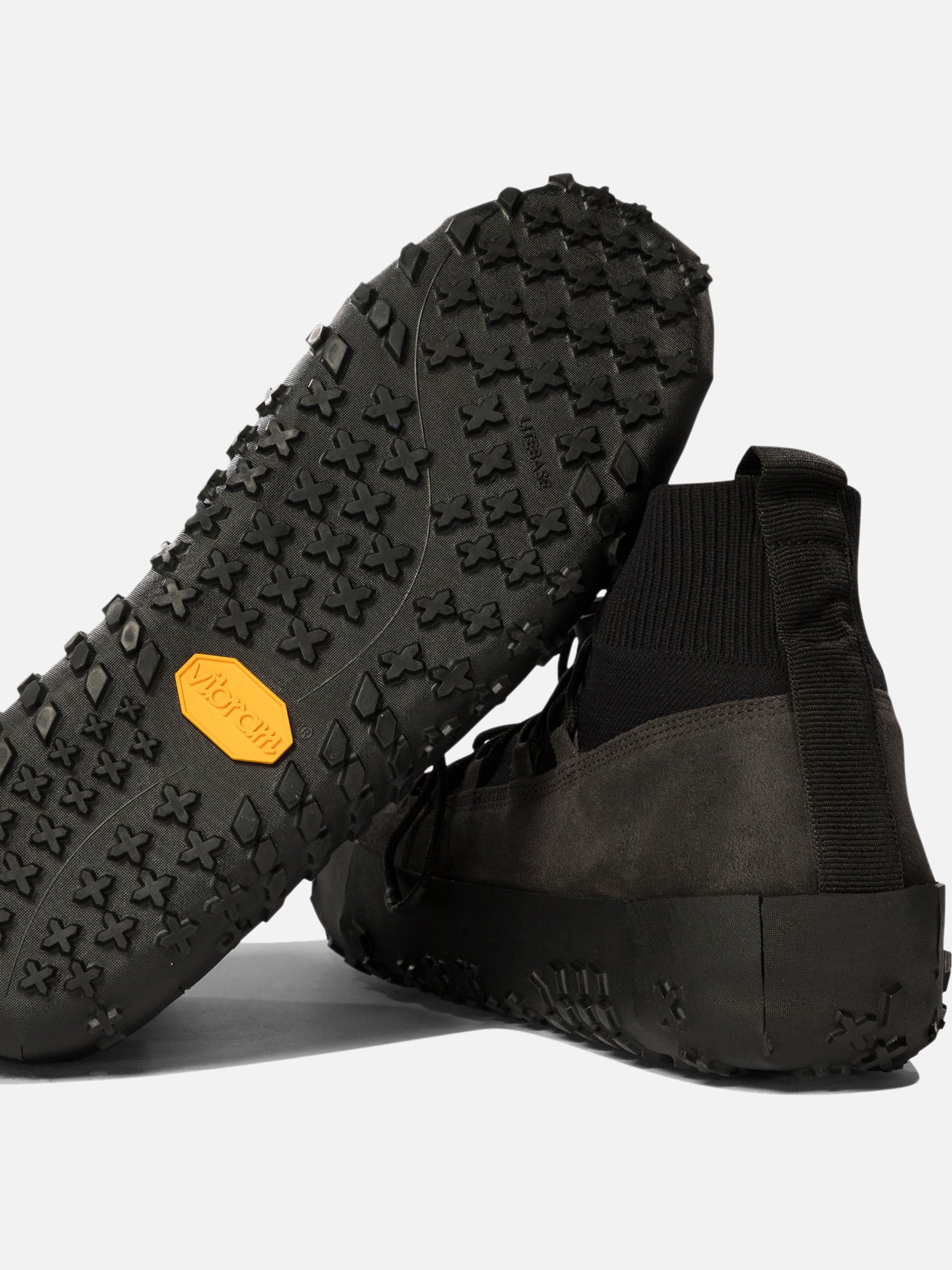 High top sneakers 100% suede - 100% rubber  Grey - Lemaire Men | PDP | VIETTI Online Store | Zoom-Modal_5
