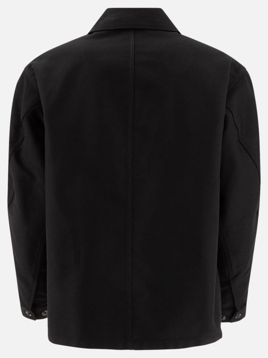 Overshirt jackets Solid colour  Black - Lemaire Men | PLP | VIETTI Online Store | 2
