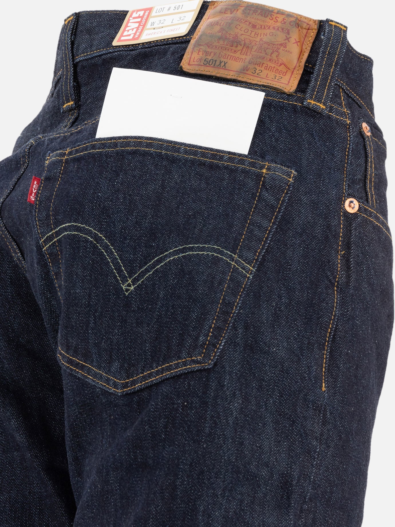 Jeans a gamba dritta Solid colour  Blu - Levi&#39;s Vintage Clothing Uomo | PDP | VIETTI Online Store | thumbnail_4