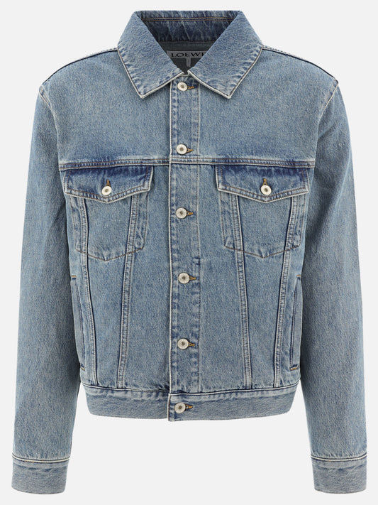 Denim jackets Solid colour  Blue - Loewe Men | PLP | VIETTI Online Store 
