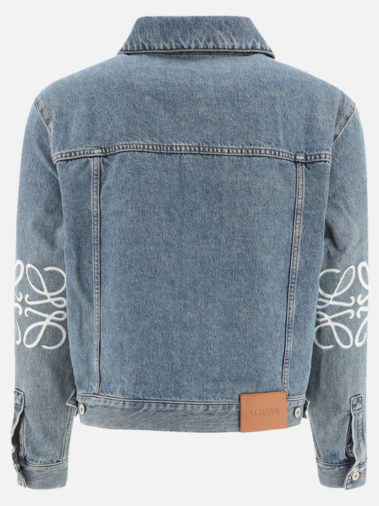 Denim jackets Solid colour  Blue - Loewe Men | PLP | VIETTI Online Store | 2
