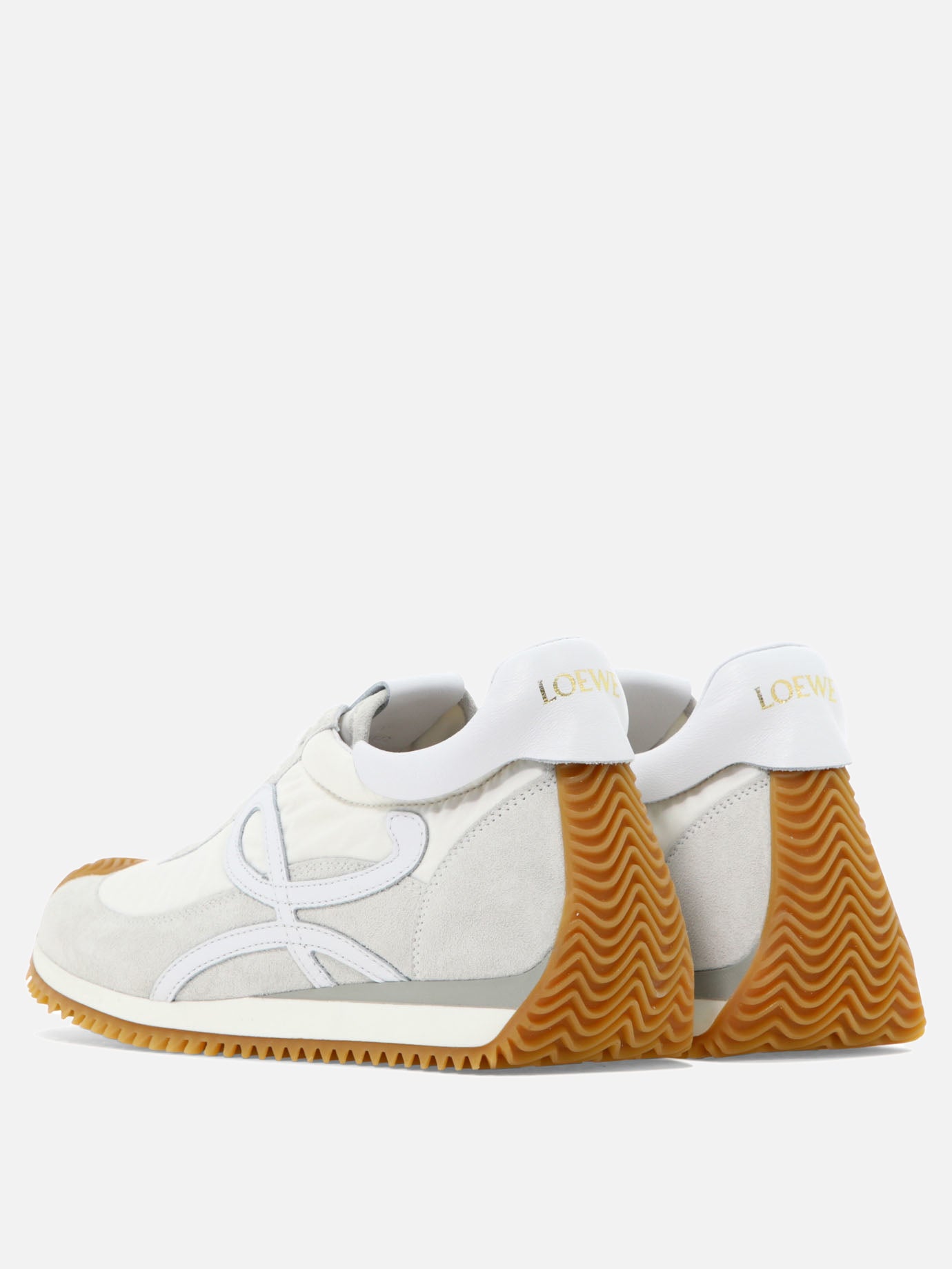 Low top sneakers 50% calf leather - 50% polyurethane 50% rubber  White - Loewe Women | PDP | VIETTI Online Store | thumbnail_4