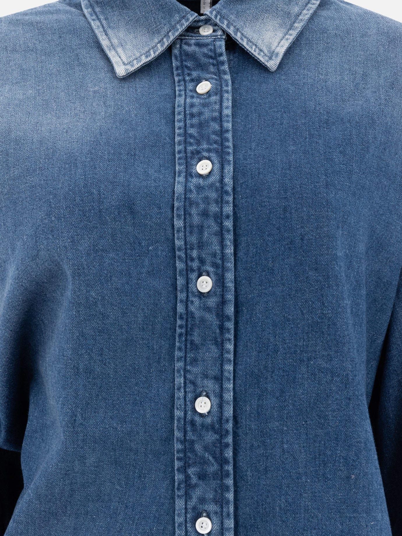 Loewe Draped shirt in denim Blue