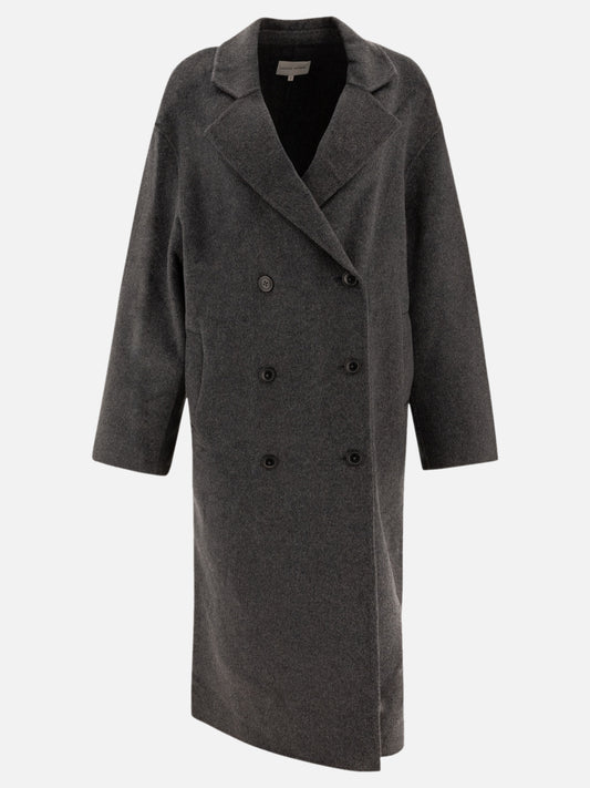 Long coats Solid colour  Grey - Loulou Studio Women | PLP | VIETTI Online Store 
