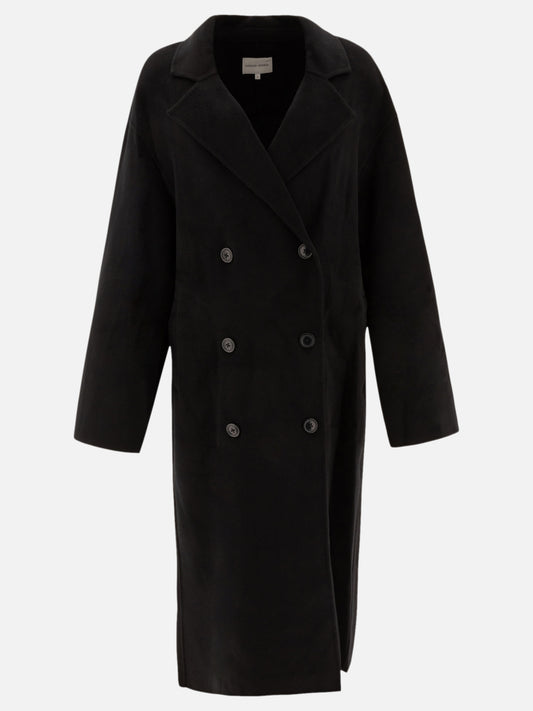 Long coats Solid colour  Black - Loulou Studio Women | PLP | VIETTI Online Store 
