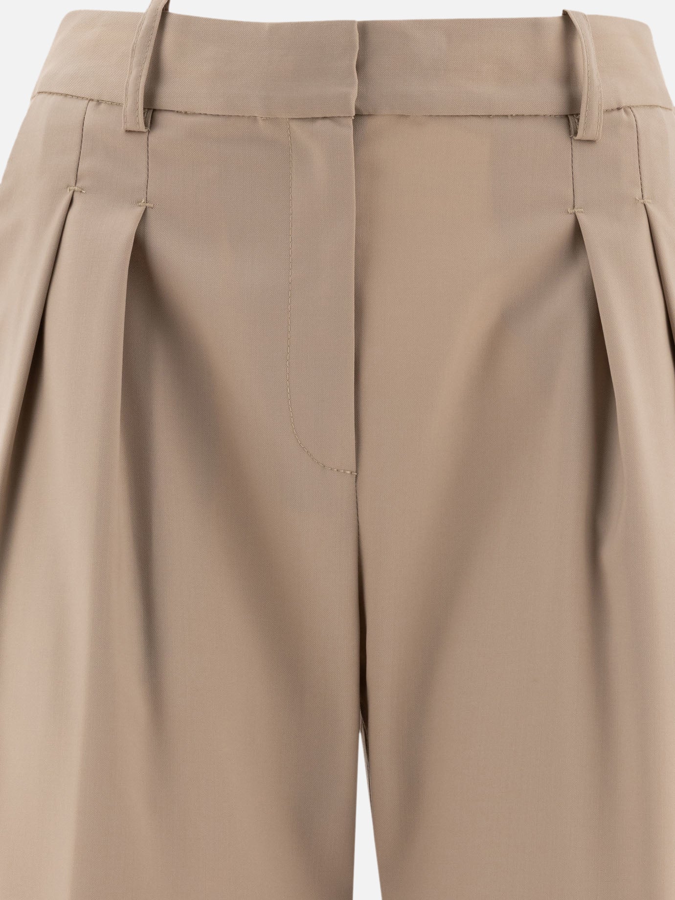 Loulou Studio "Sbiru" trousers Beige