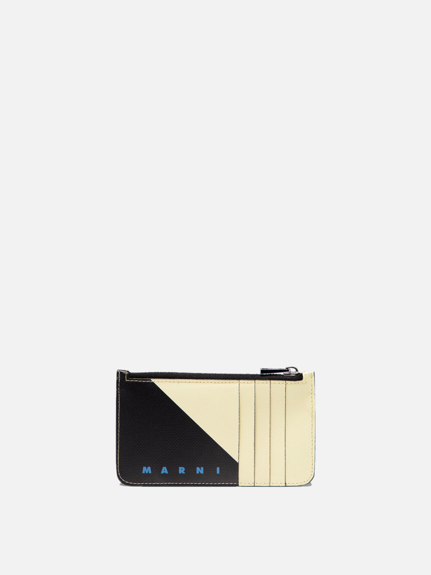 Marni "Tribeca" bicolour card holder Black