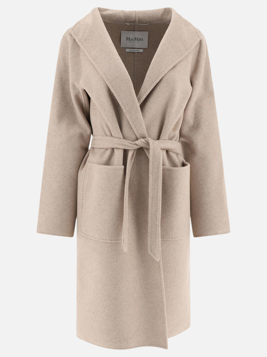 Long coats Solid colour  Beige - Max Mara Women | PLP | VIETTI Online Store 
