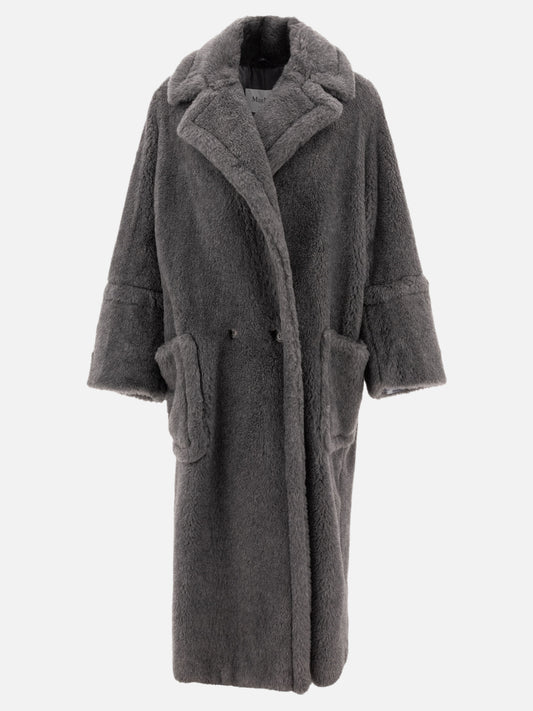 Long coats Solid colour  Grey - Max Mara Women | PLP | VIETTI Online Store 
