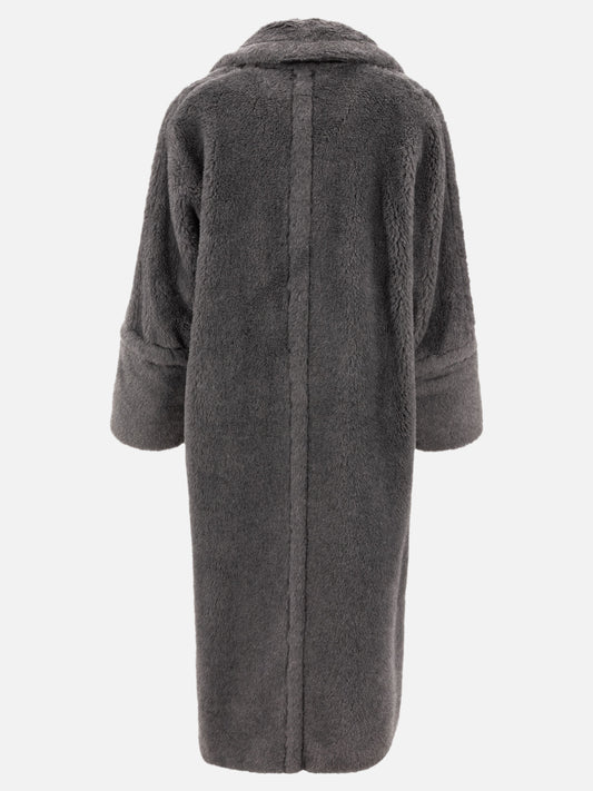 Long coats Solid colour  Grey - Max Mara Women | PLP | VIETTI Online Store | 2
