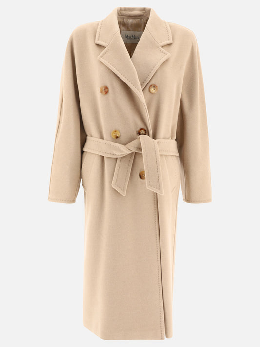 Long coats Solid colour  Beige - Max Mara Women | PLP | VIETTI Online Store 

