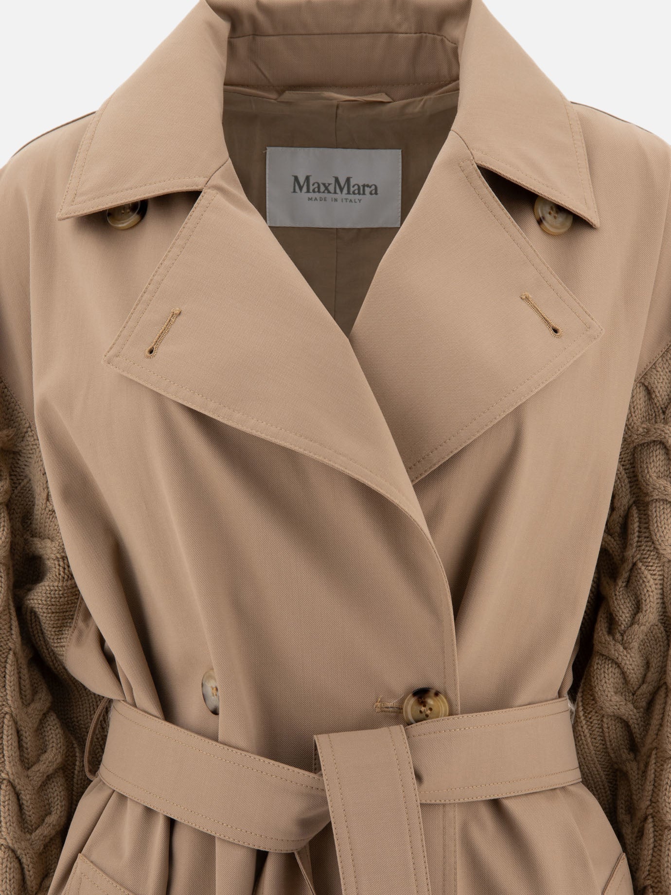 Raincoats & Trench coats Solid colour  Beige - Max Mara Women | PDP | VIETTI Online Store | Zoom-Modal_3
