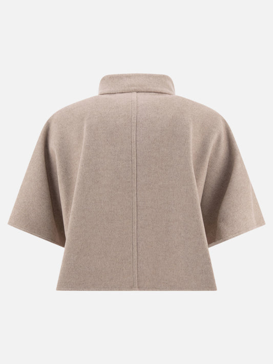 Capes Solid colour  Beige - Max Mara Women | PLP | VIETTI Online Store | 2
