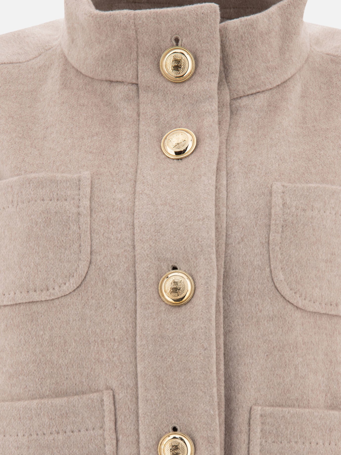 Capes Solid colour  Beige - Max Mara Women | PDP | VIETTI Online Store | Zoom-Modal_3
