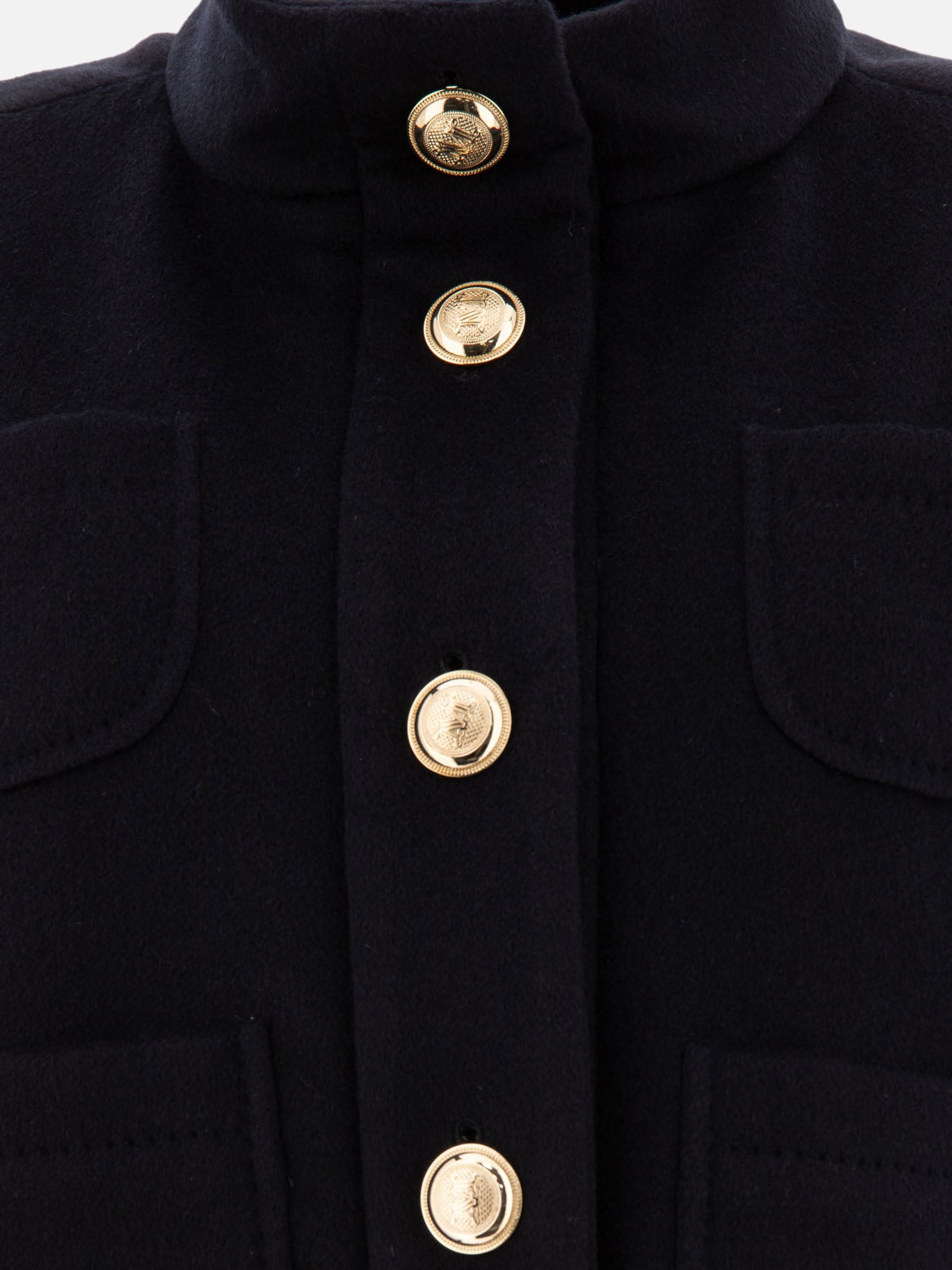 Capes Solid colour  Blue - Max Mara Women | PDP | VIETTI Online Store | Zoom-Modal_3
