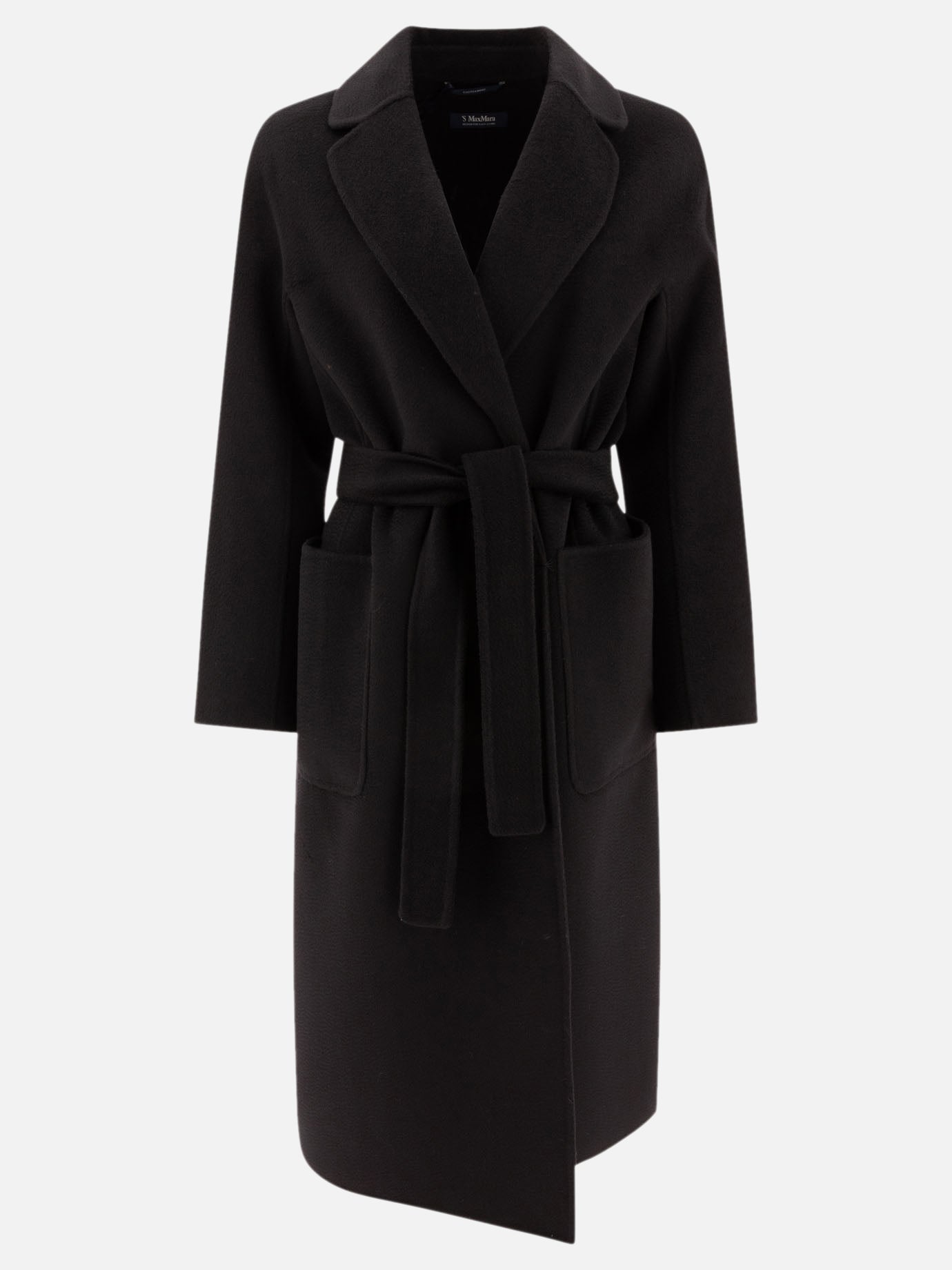 Long coats Solid colour  Black - Max Mara S Women | PDP | VIETTI Online Store | Zoom-Modal
