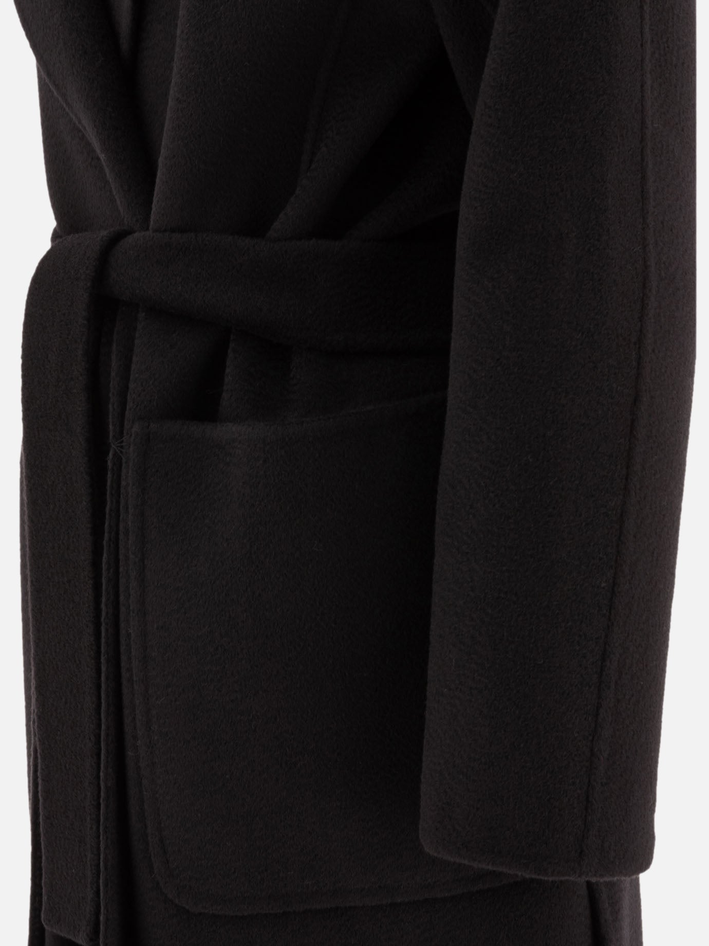 Long coats Solid colour  Black - Max Mara S Women | PDP | VIETTI Online Store | Zoom-Modal_4
